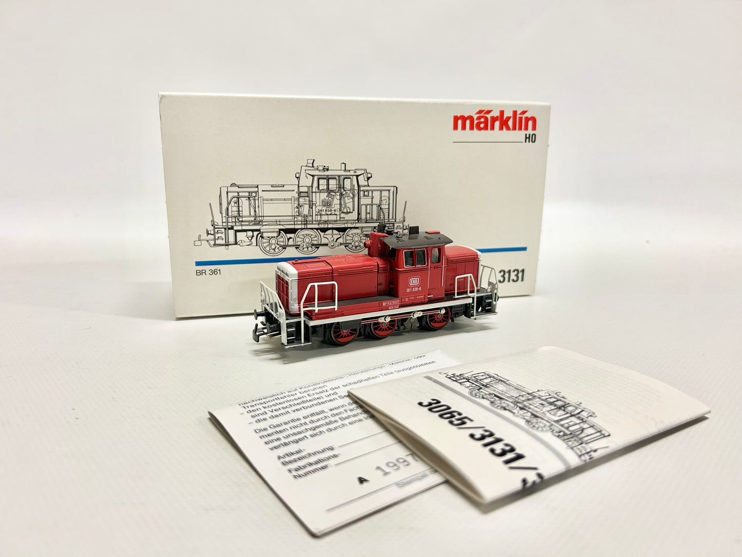 Märklin 3131 Class 361 diesel locomotive shunting locomotive H0