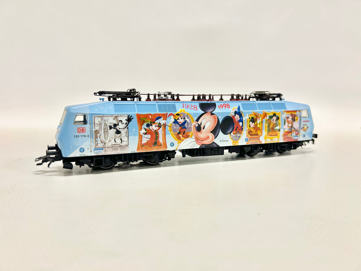 Märklin 33535 Digital Br 120 "Mickey Mouse" E-Lok DB H0