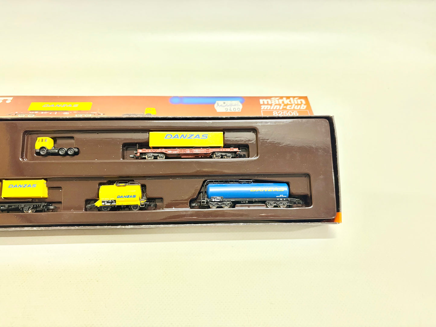 Märklin 82506 Mini Club Wagen-Set Güterwagen DANZAS Spur Z