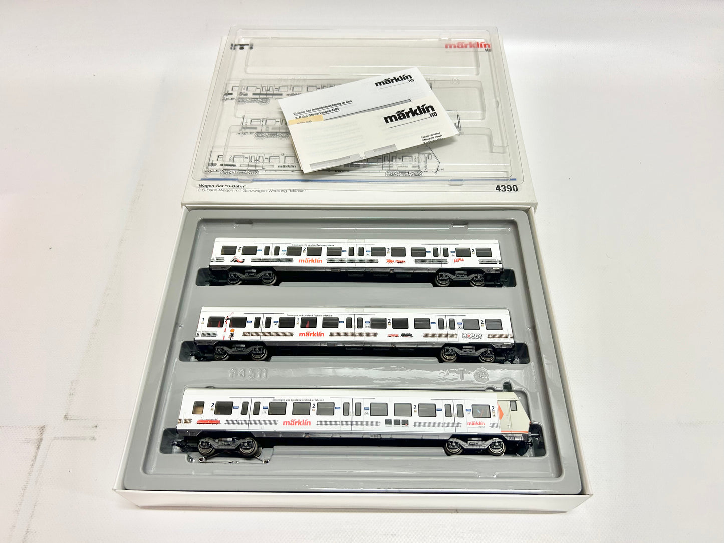 Märklin 4390 Wagen-Set S-Bahn H0, OVP, TOP