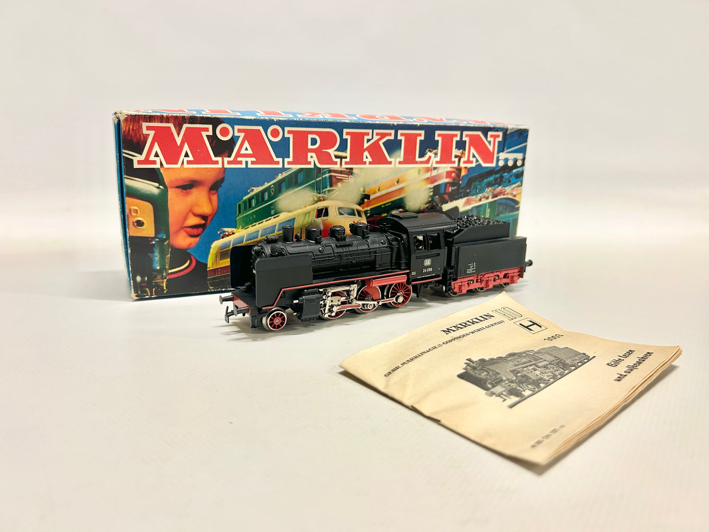 Märklin 3003 Br 24 "Steppenpferd" Dampflok H0