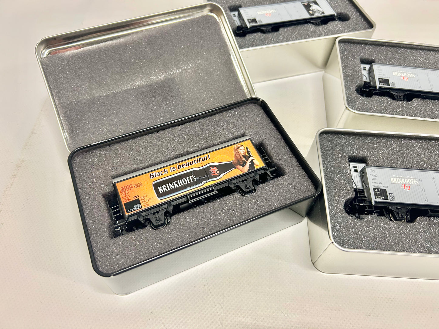 Märklin 4x Brinkhoffs Sonderwagen 94178 94177 94176 94171 Bierwagen AC H0