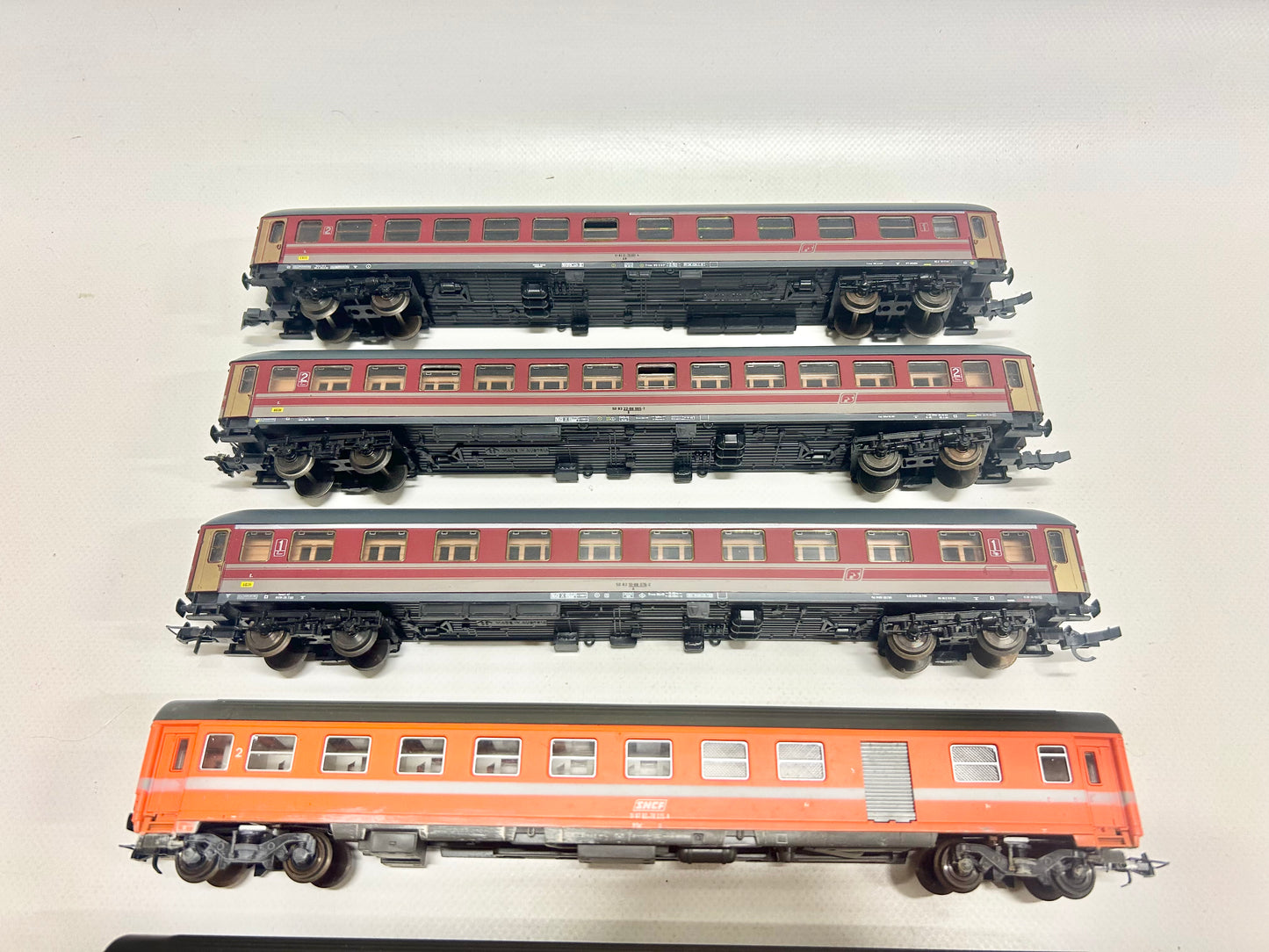 Roco 6x Personenwagen Reisezugwagen ÖBB & FS Konvolut H0