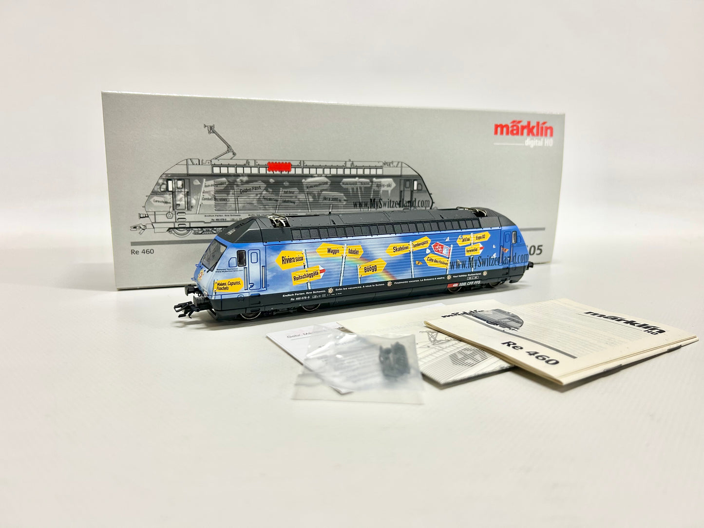 Märklin 39605 Digital Re 460 "My Switzerland" E-Lok H0