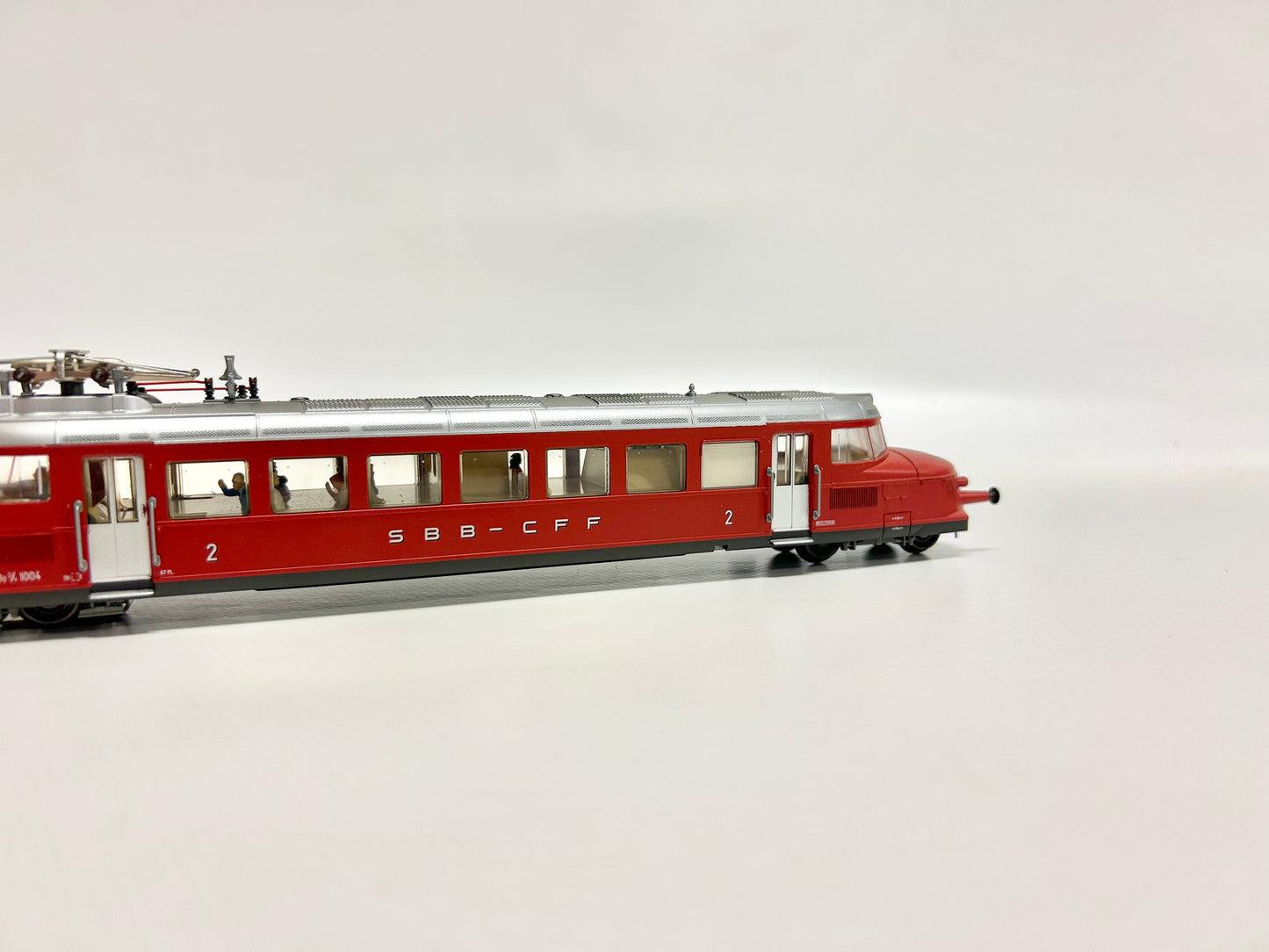 Märklin 37865 Digital + Sound SBB Triebwagen "Roter Pfeil" RBe 2/4 H0