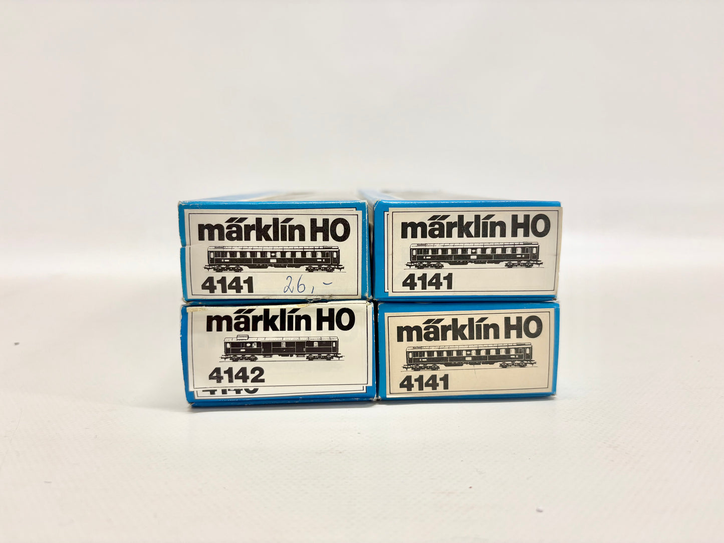 Märklin 4141 4142 Wagen-Set Personenwagen Schnellzugwagen DRG AC H0