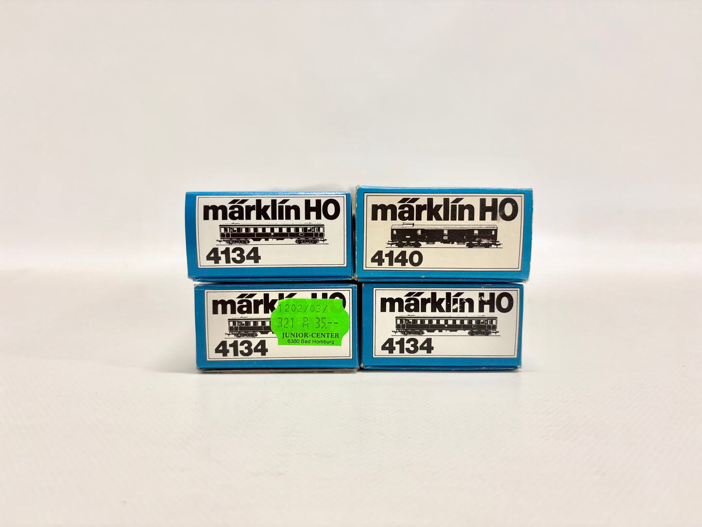 Märklin 4134 4140 Wagen-Set Personenwagen Schnellzugwagen DB AC H0