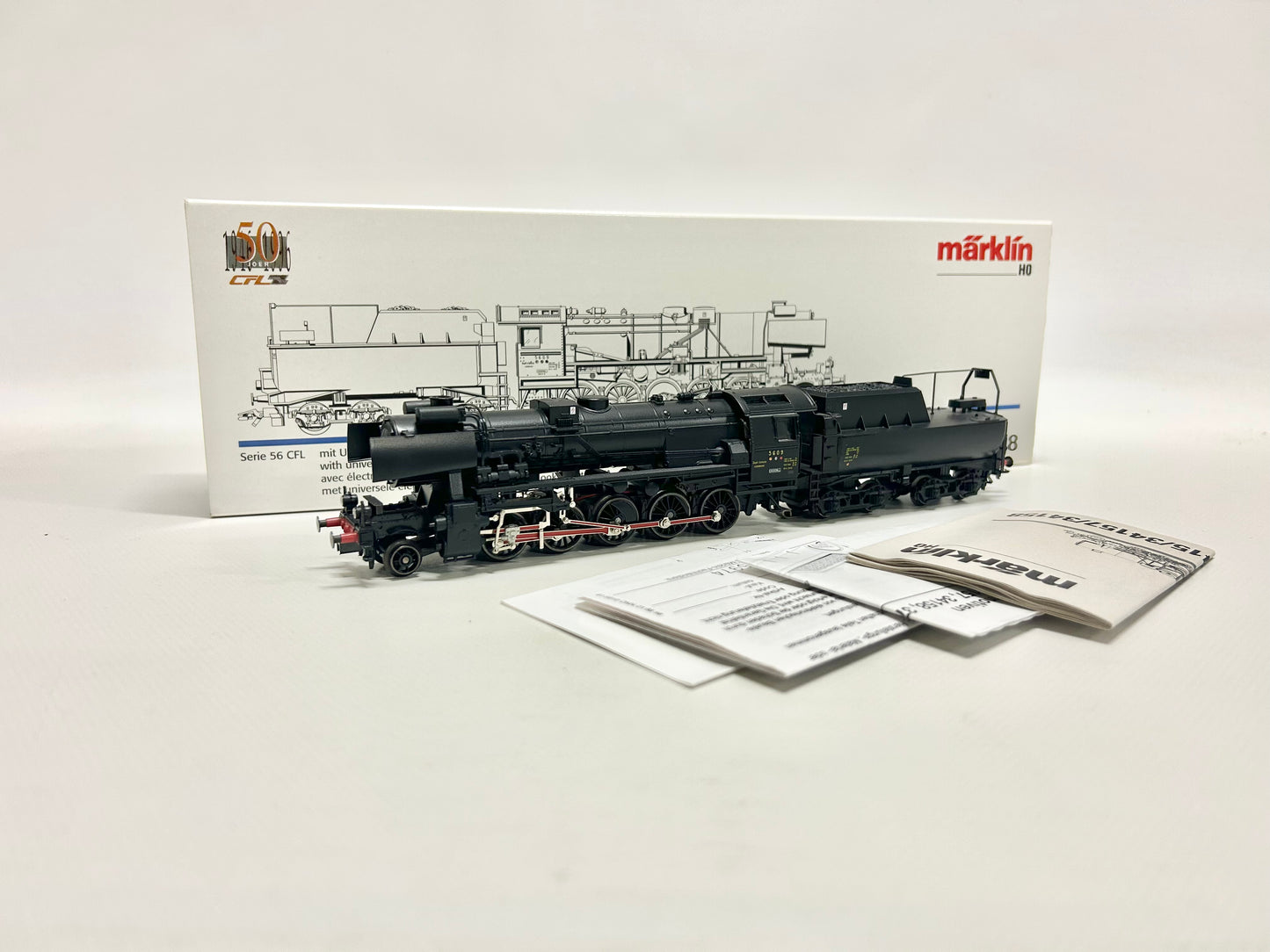 Märklin 34158 Digital Serie 56 CFL Dampflok H0