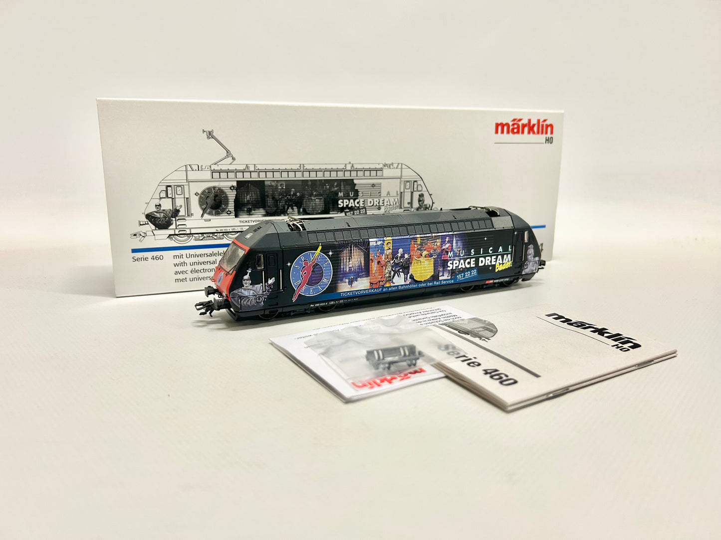 Märklin 34634 Digital Re 460 "Musical Space Dream" Electric Locomotive SBB H0