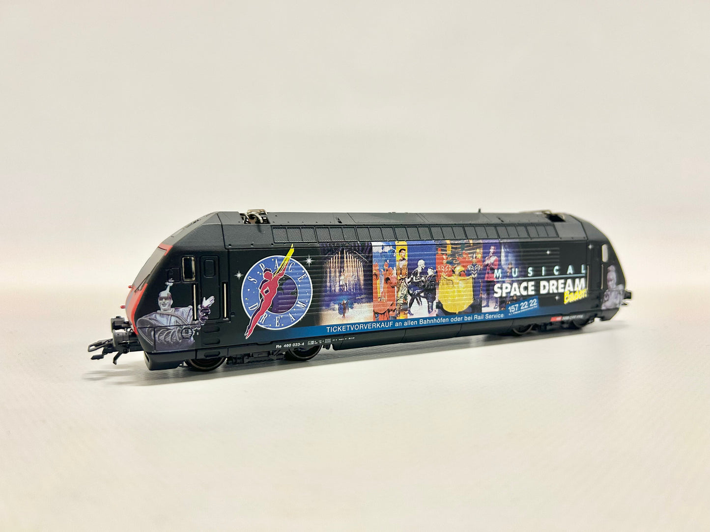 Märklin 34634 Digital Re 460 "Musical Space Dream" Electric Locomotive SBB H0