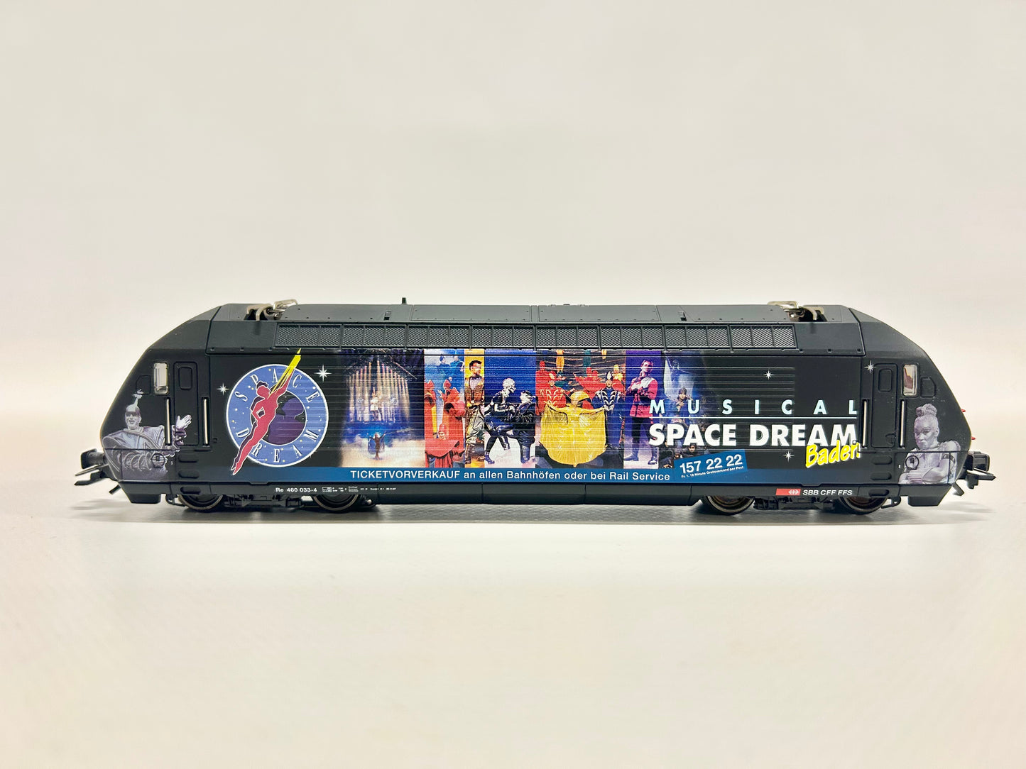 Märklin 34634 Digital Re 460 "Musical Space Dream" Electric Locomotive SBB H0