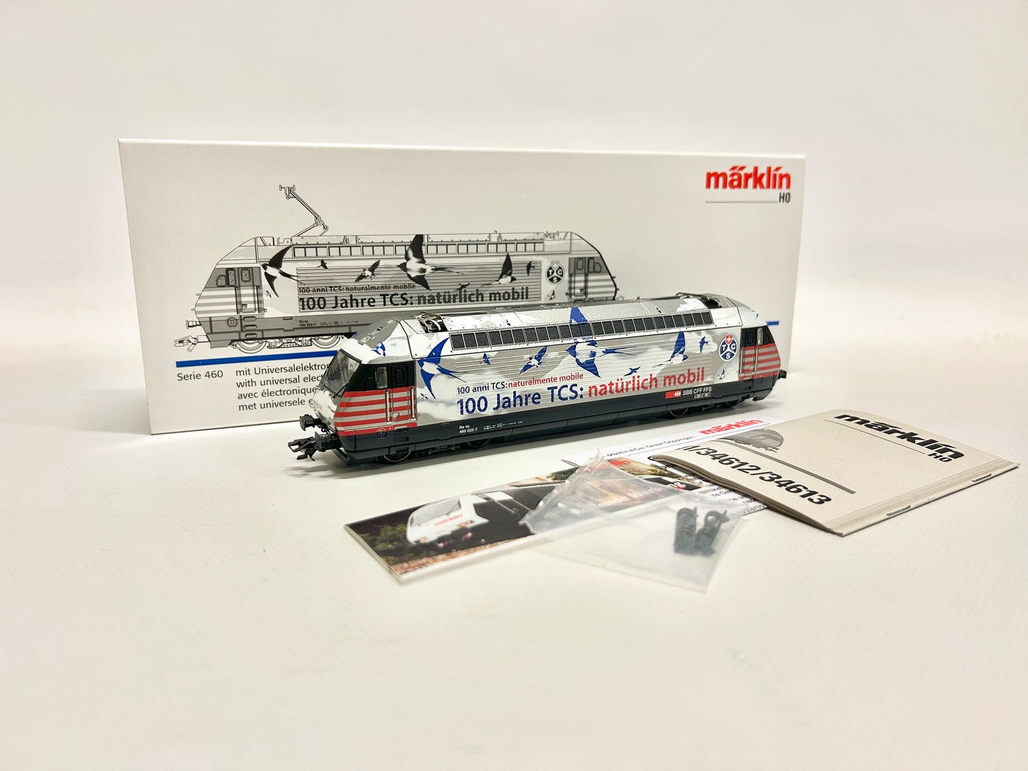 Märklin 34614 Digital Re 460 "100 Years of TCS" SBB Electric Locomotive H0