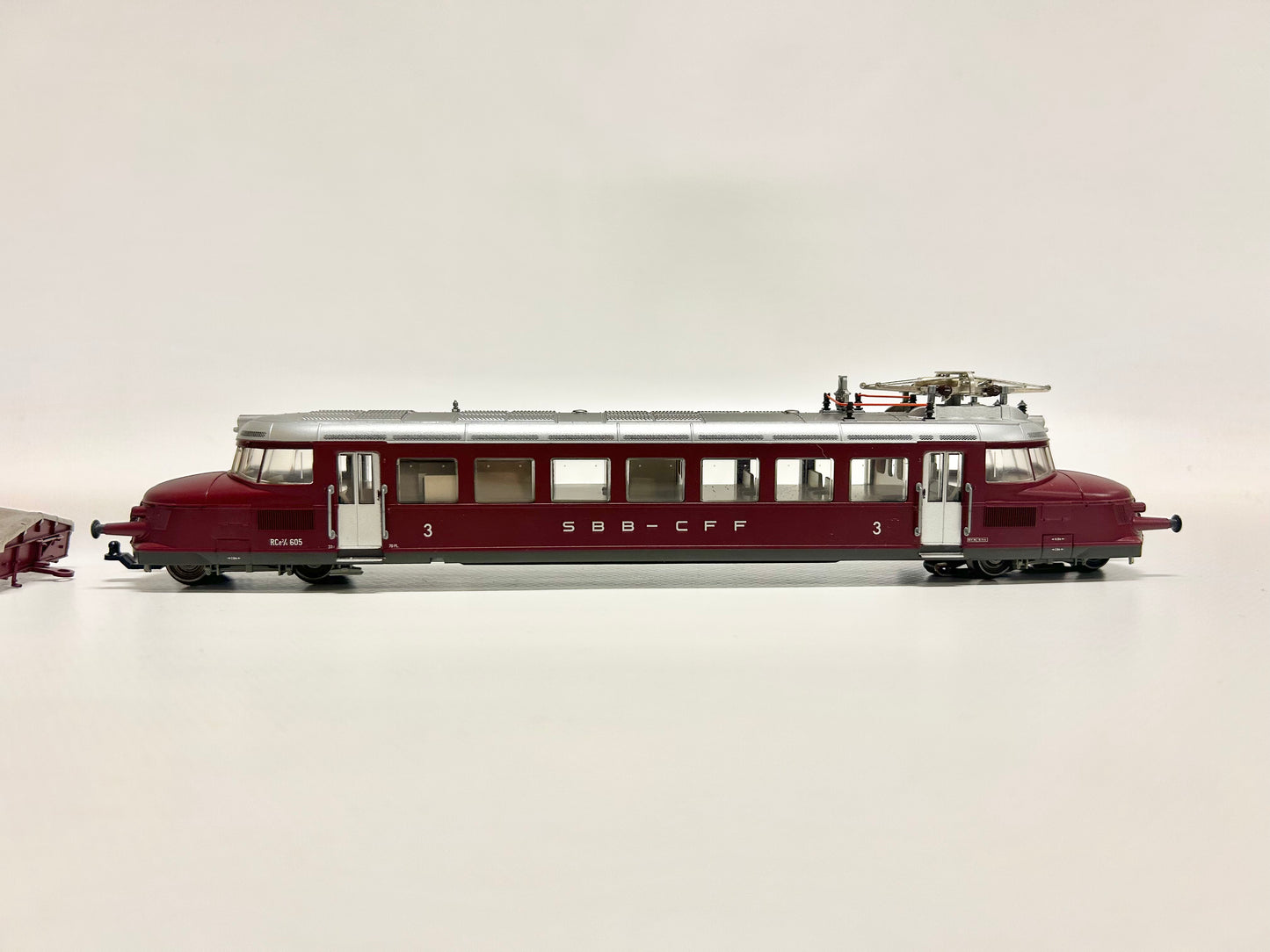 Märklin 33865 Digital RBe 2/4 Triebwagen "Roter Pfeil" mit Anhänger H0