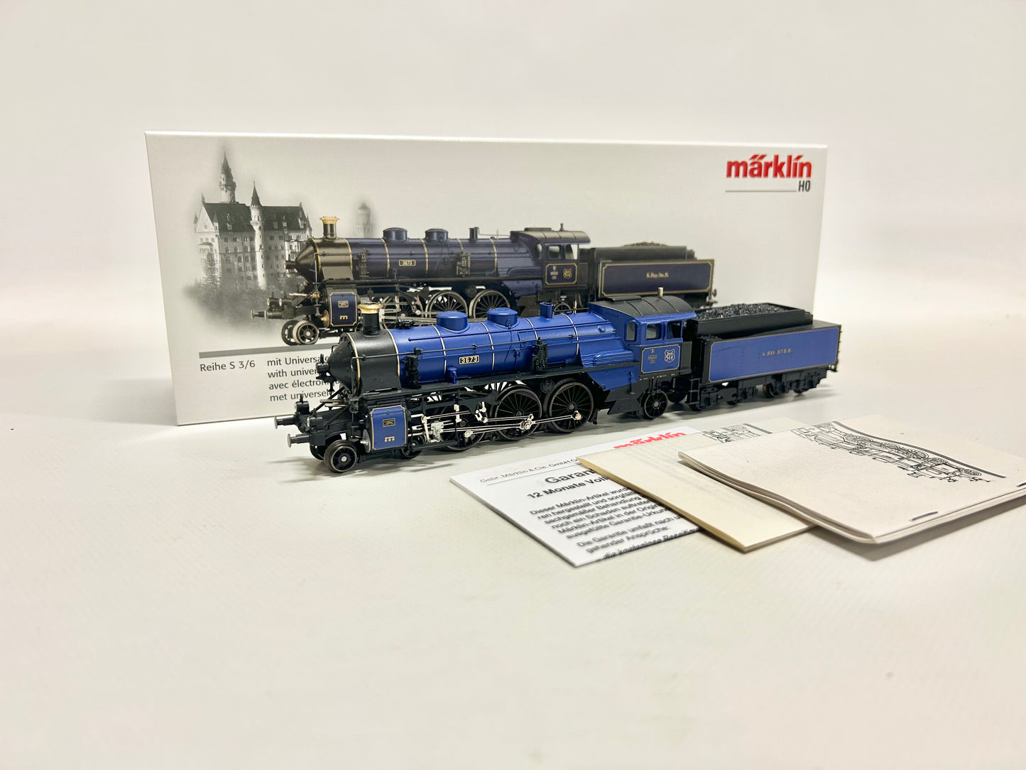Märklin 33186 Digital Bayrische Dampflok S 3/6 H0