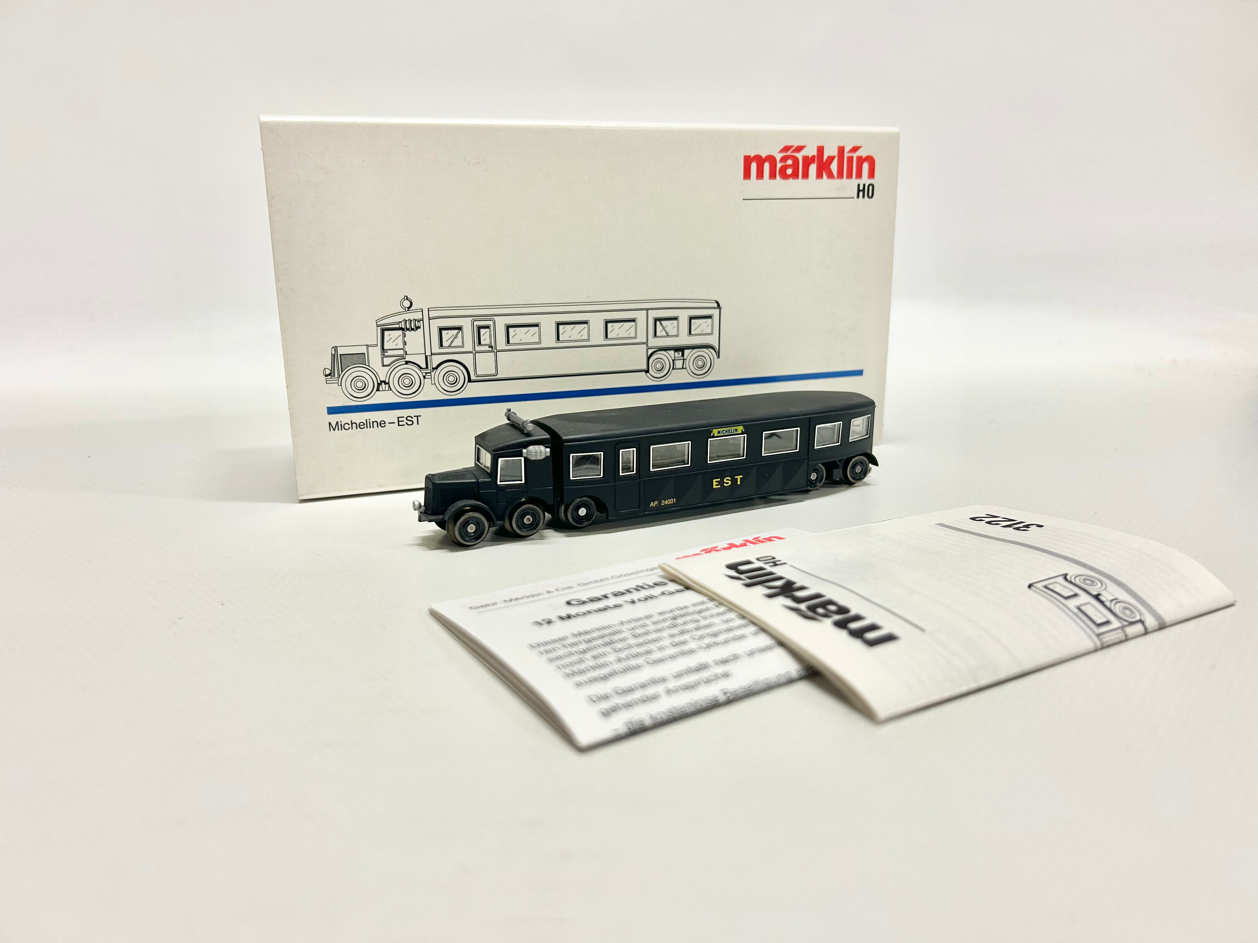 Märklin 3124 Railbus Micheline DB - Ben Ontspoord Märklin 3124 Railbus Micheline DB - Ben Ontspoord