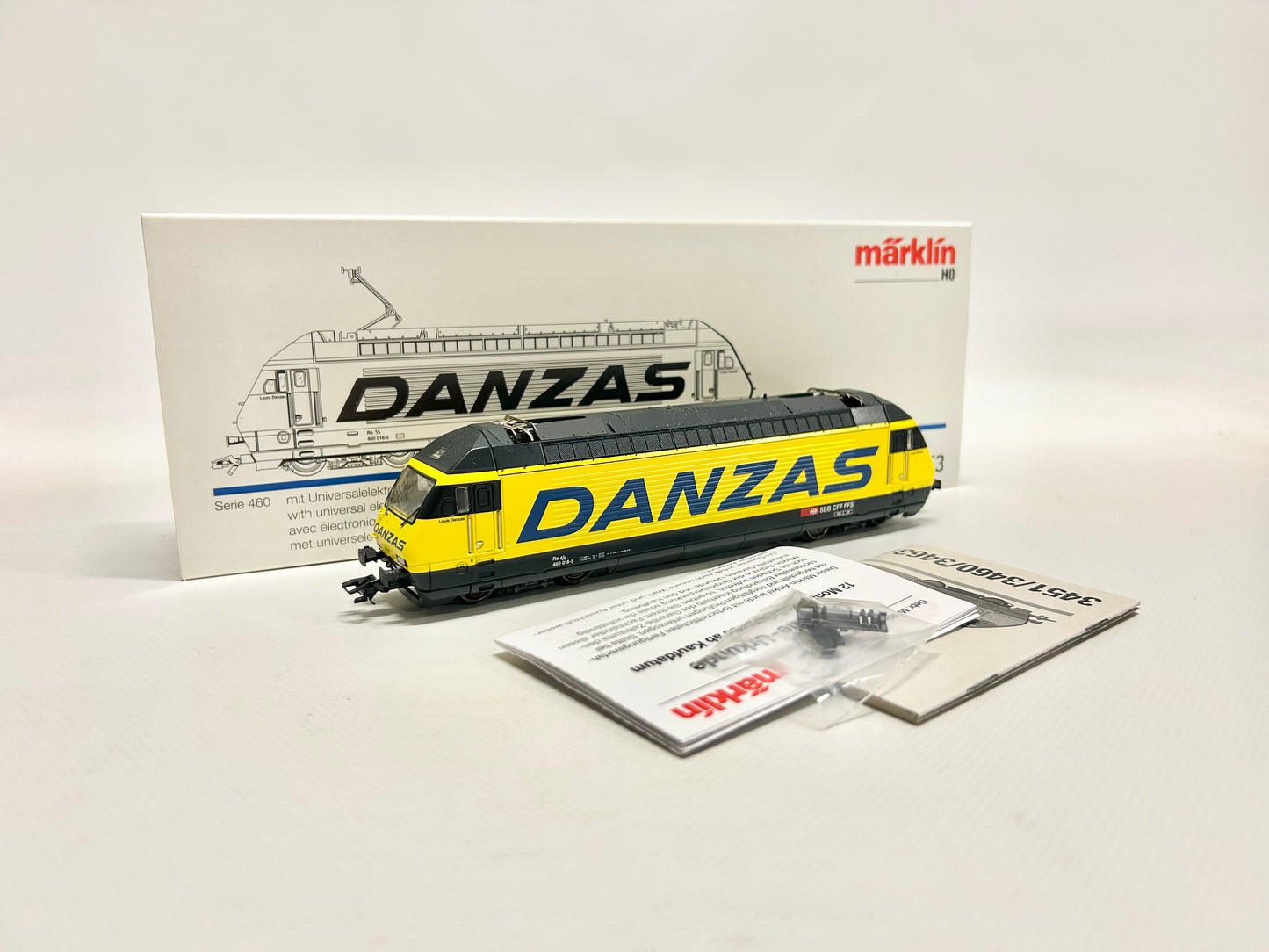 Märklin 3453 Digital Re 460 "DANZAS" Electric Locomotive SBB H0