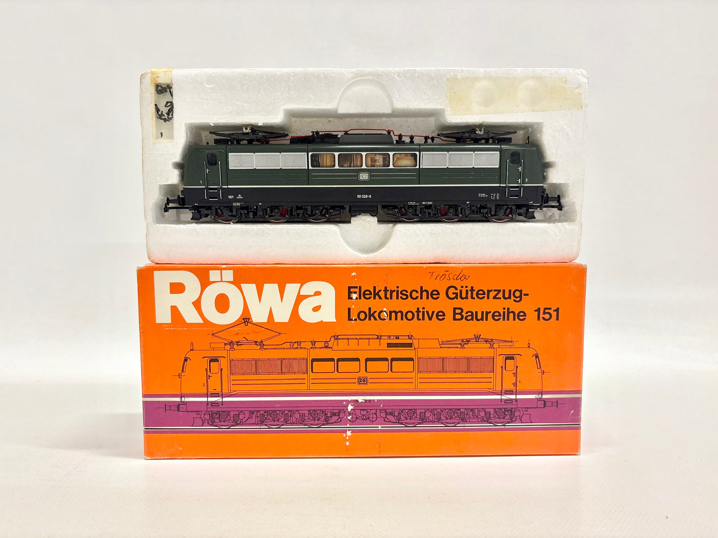 Röwa 1420 E-Lok Br 151 028-8 DB DC H0