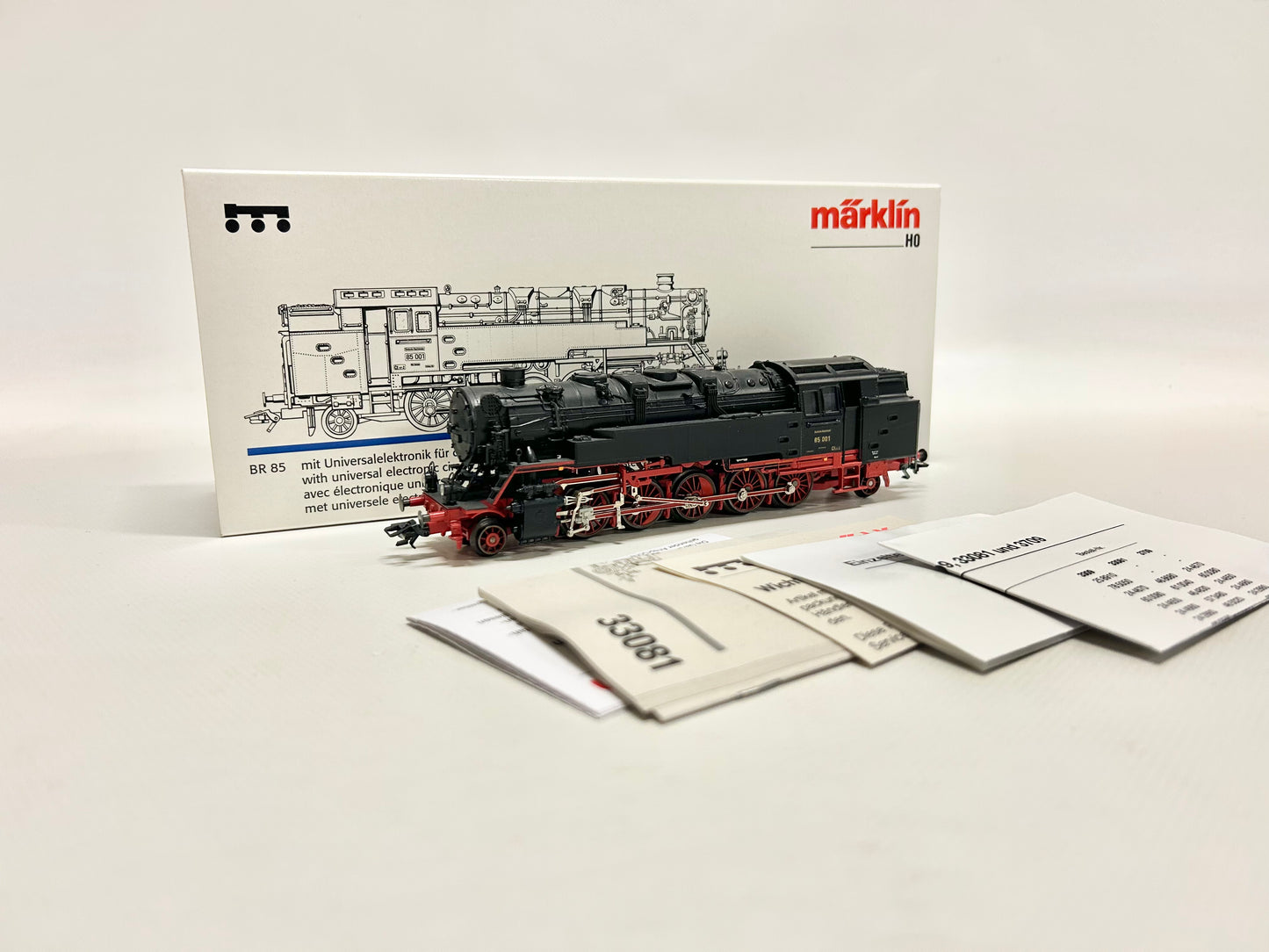 Märklin 33081 Digital Br 85 Dampflok DRG H0