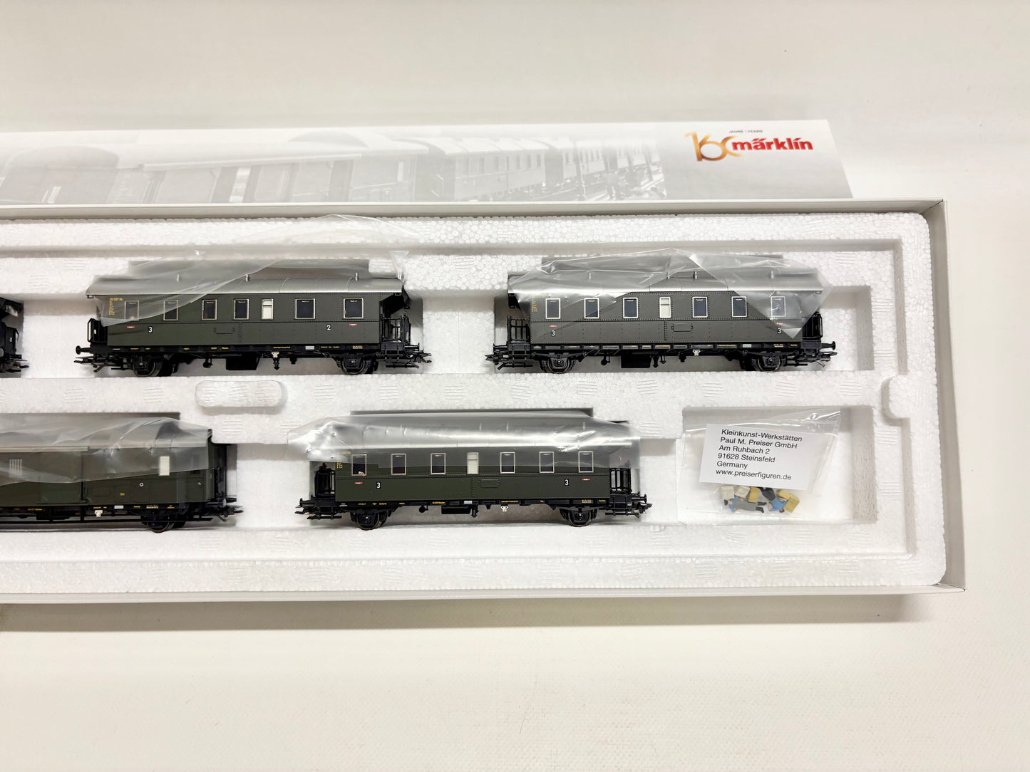 Märklin 43141 Wagen-Set Personenwagen Nahverkehr DB AC H0