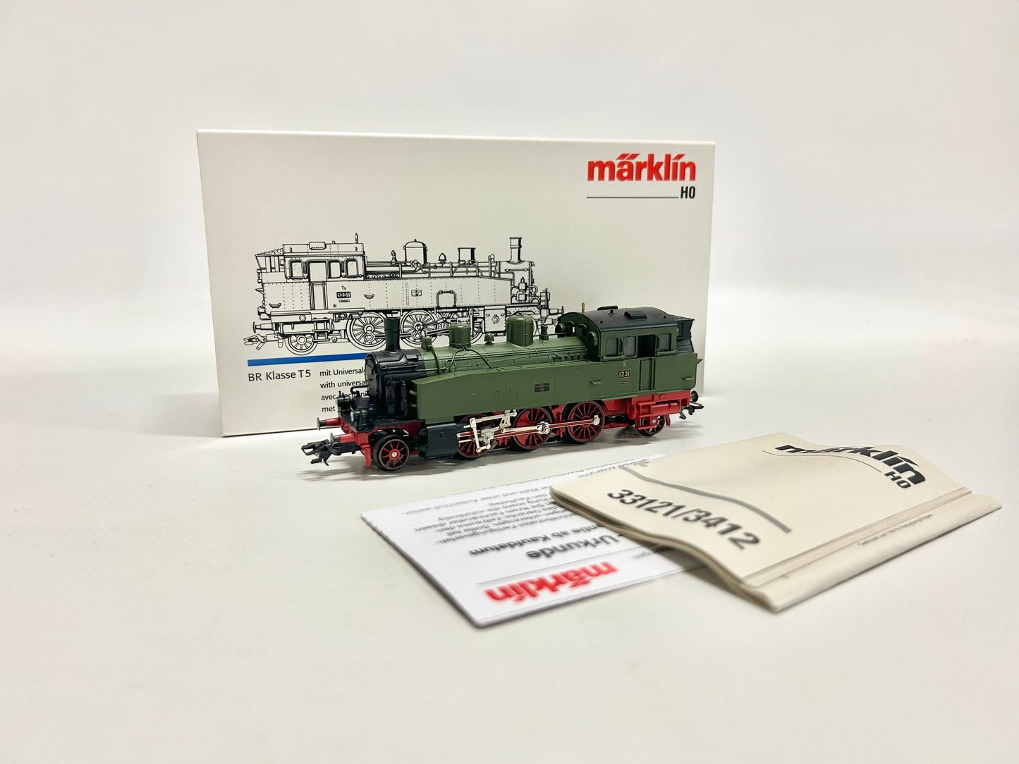 Märklin 33121 Digital Klasse T5 Dampflok H0
