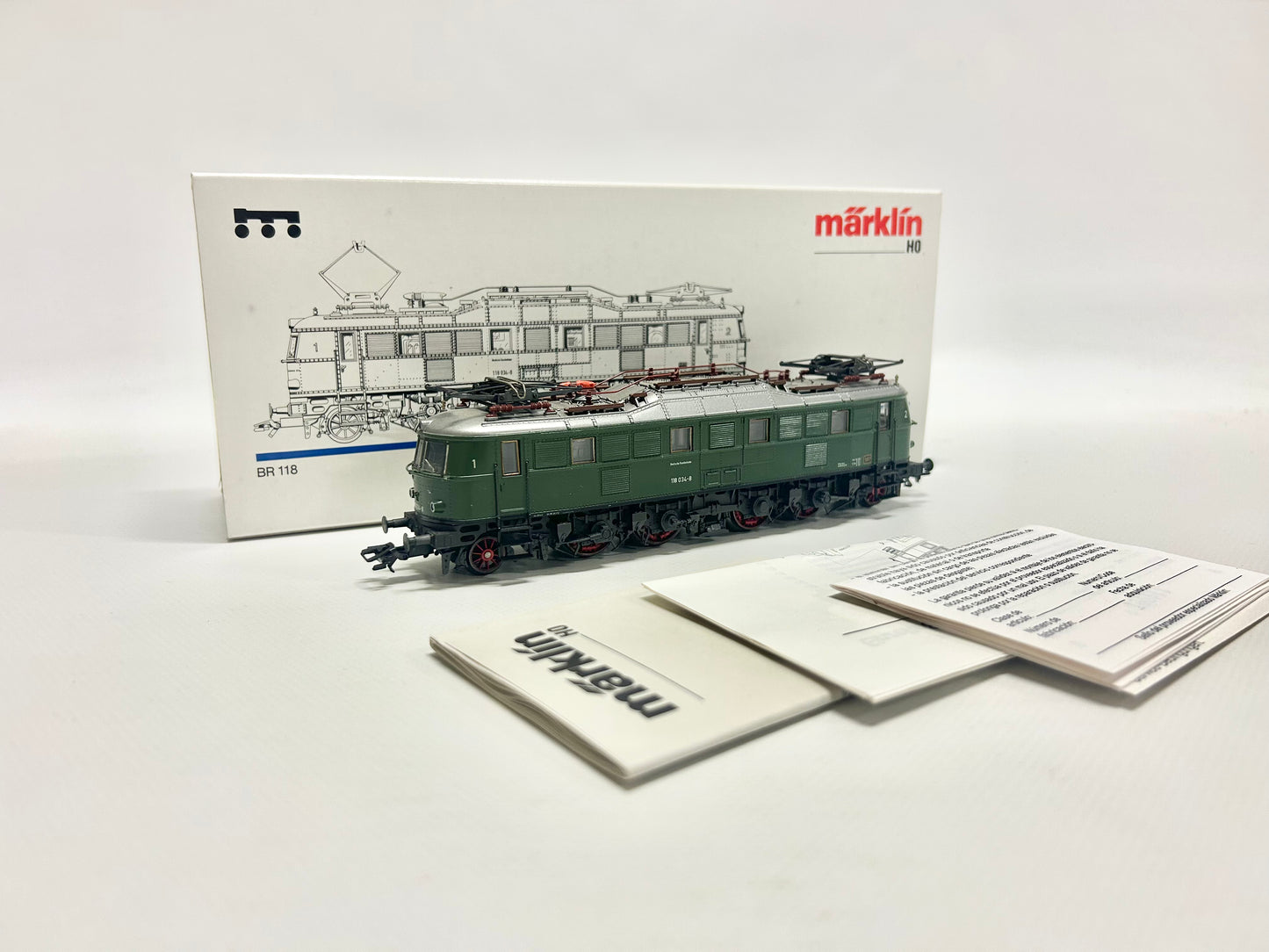Märklin 3367 Br 118 E-Lok DB H0