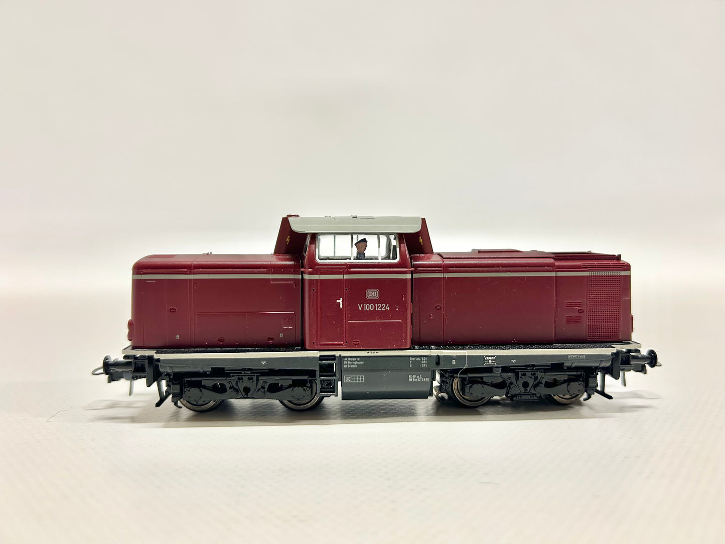 Roco 69417 AC, Class 212 diesel locomotive, DB, original packaging, top condition
