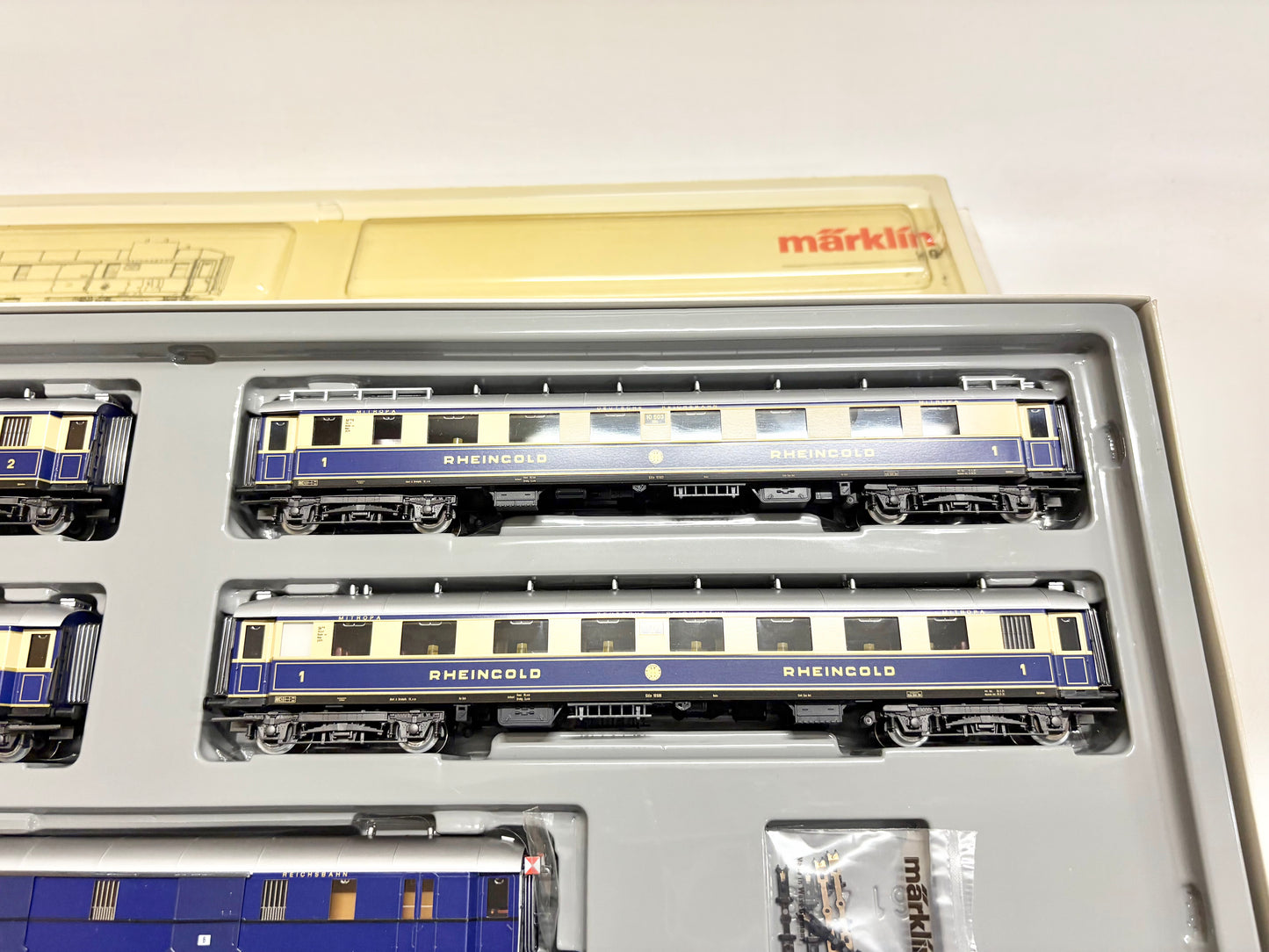 Märklin 4228 Wagen-Set Rheingold Schnellzug Personenwagen DRG AC H0