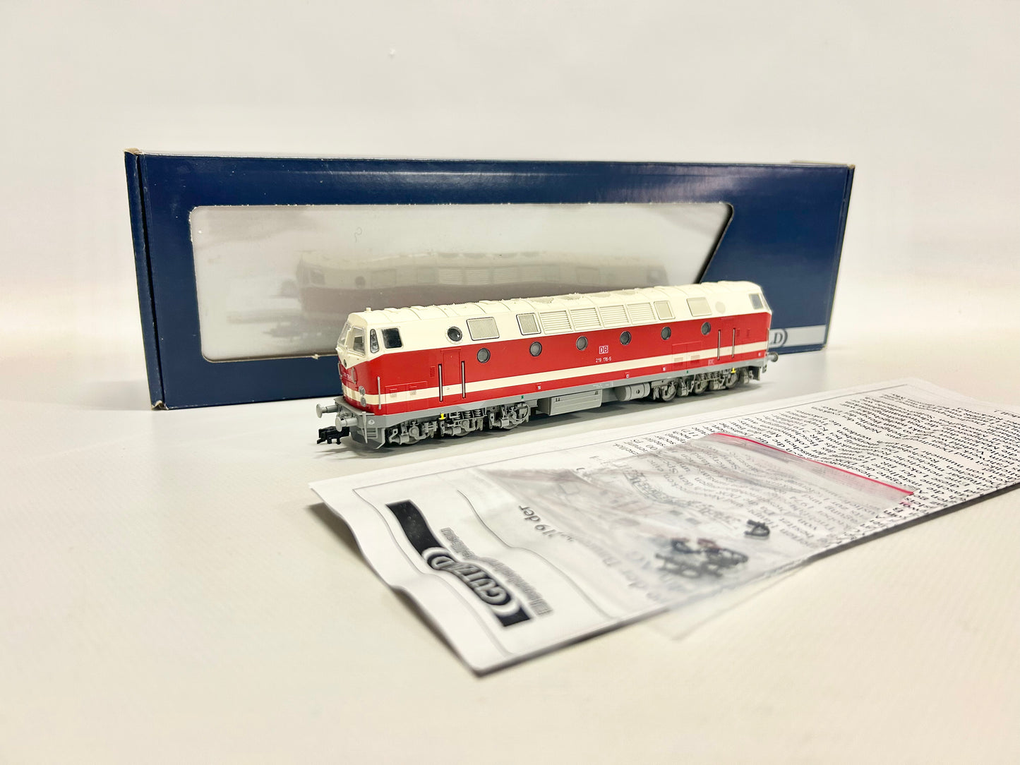 Gützold 34100 Diesellok Br 219 2. Bauserie DB H0