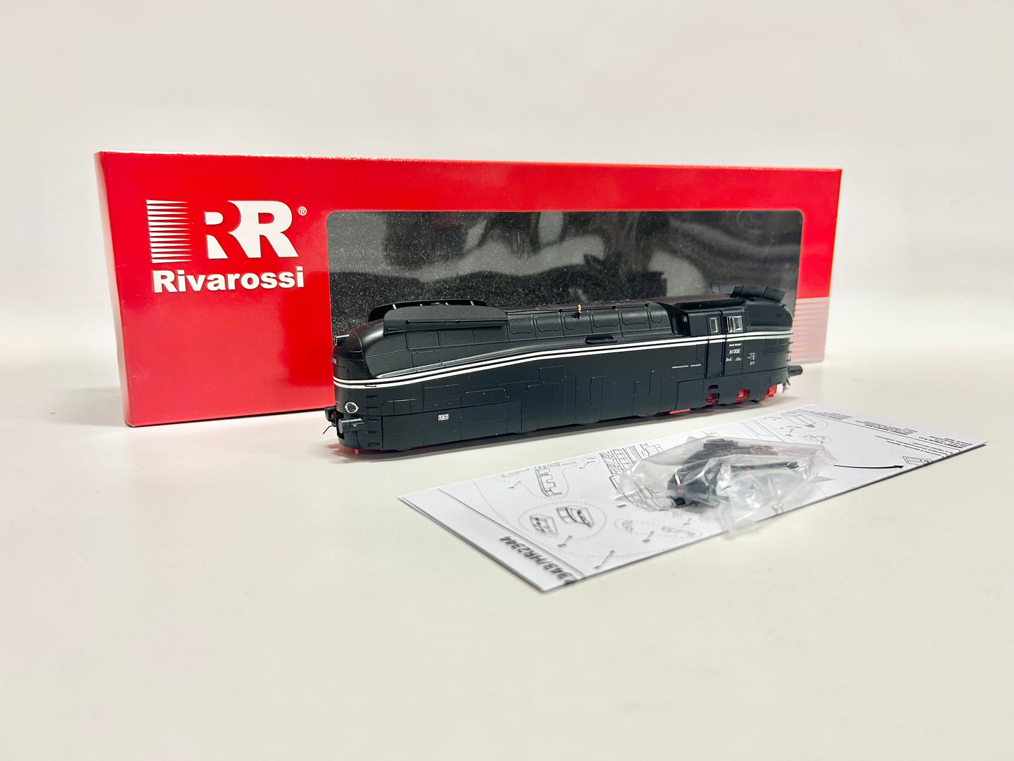 Rivarossi HR2343 DSS Dampflok Br 61 002 Stromlinienlok DR DC H0