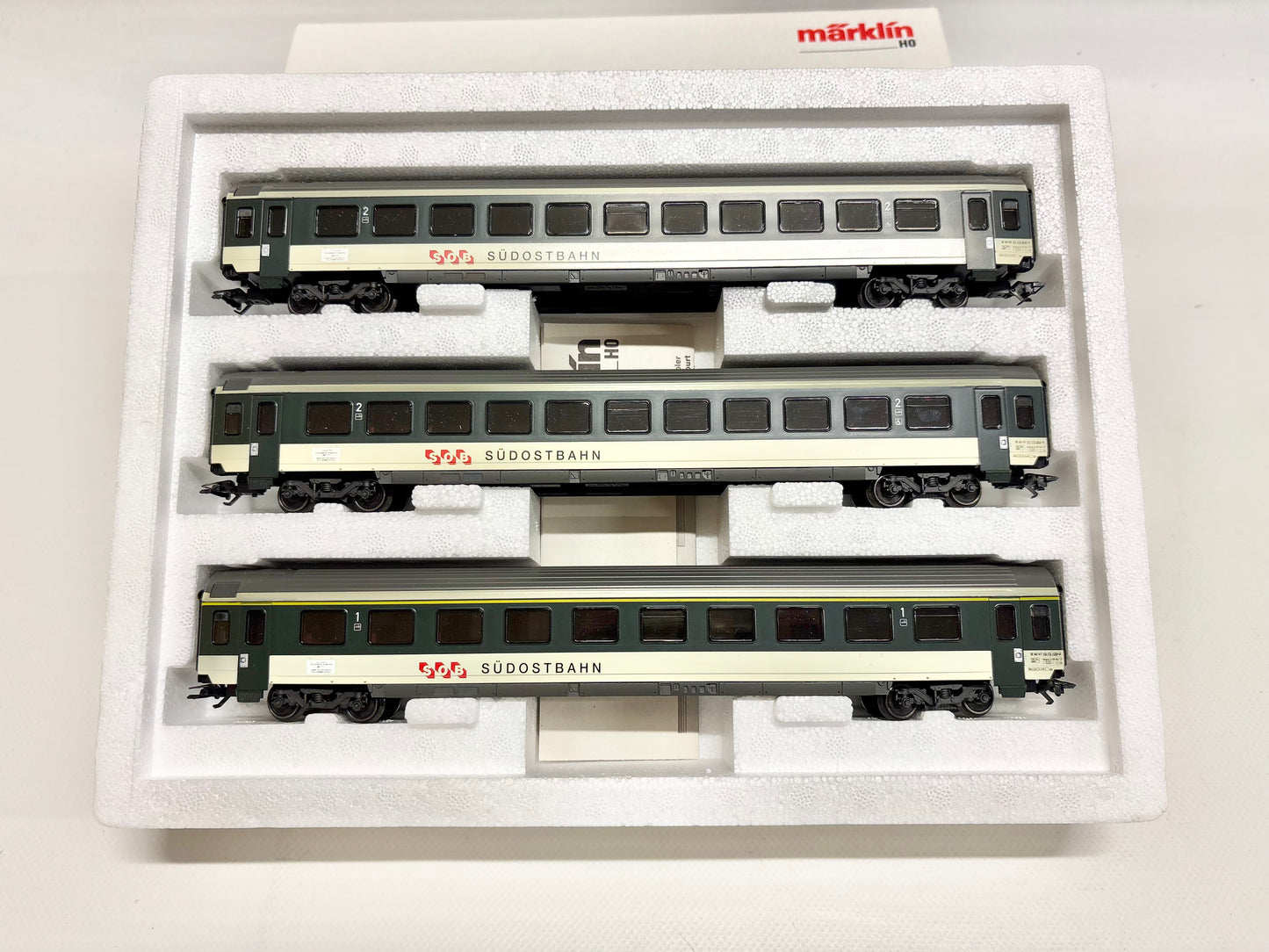 Märklin 42161 Wagen-Set Personenwagen Südostbahn SBB AC H0