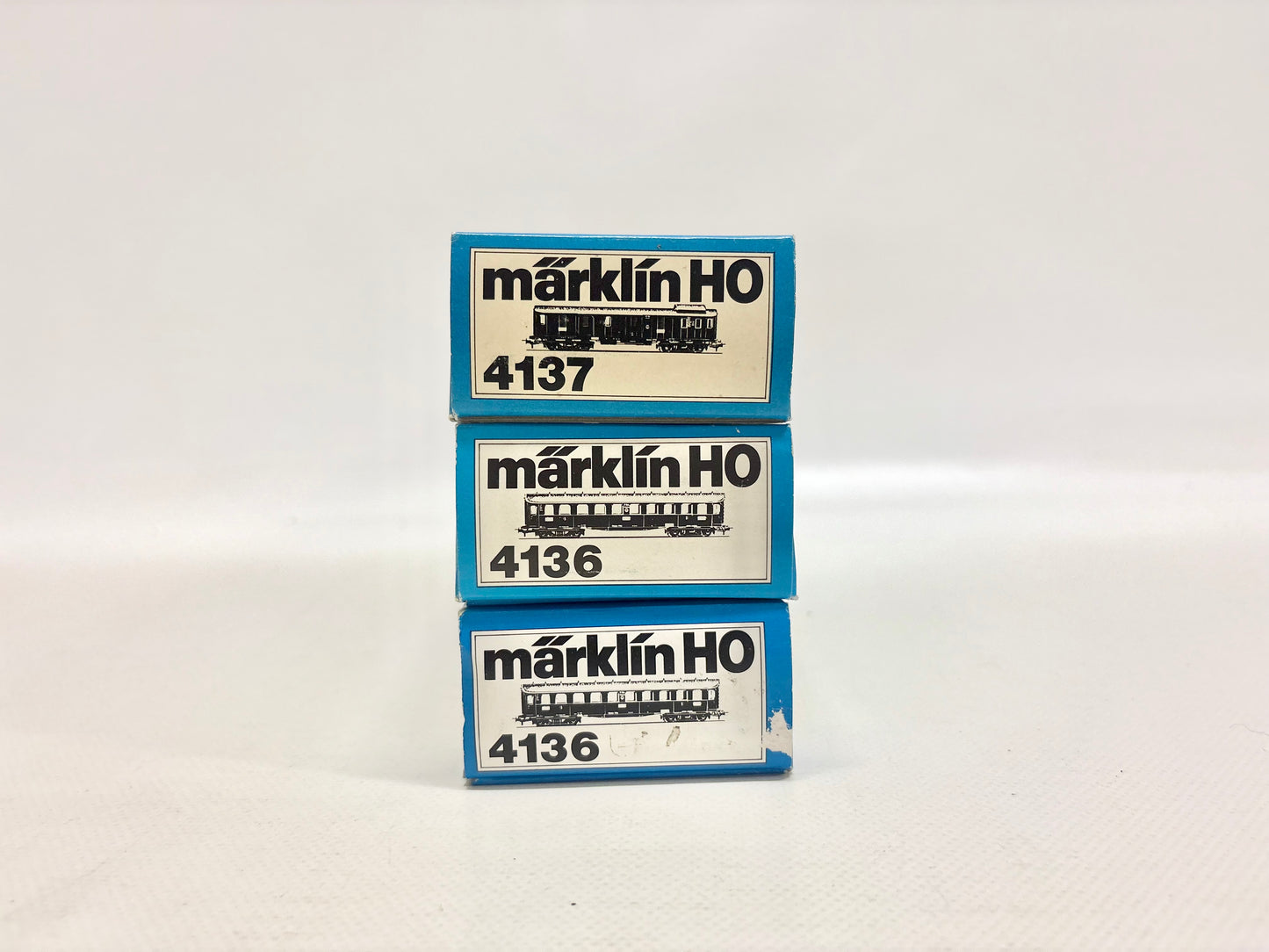Märklin 4137 4136 Wagen-Set Schnellzugwagen DRG AC H0