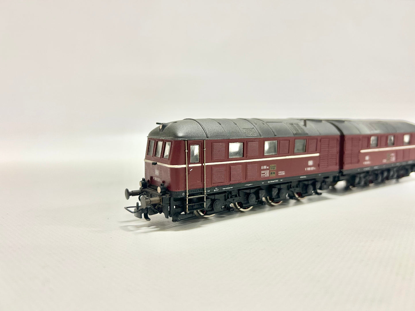 Günther Diesellok V188 DB DC H0