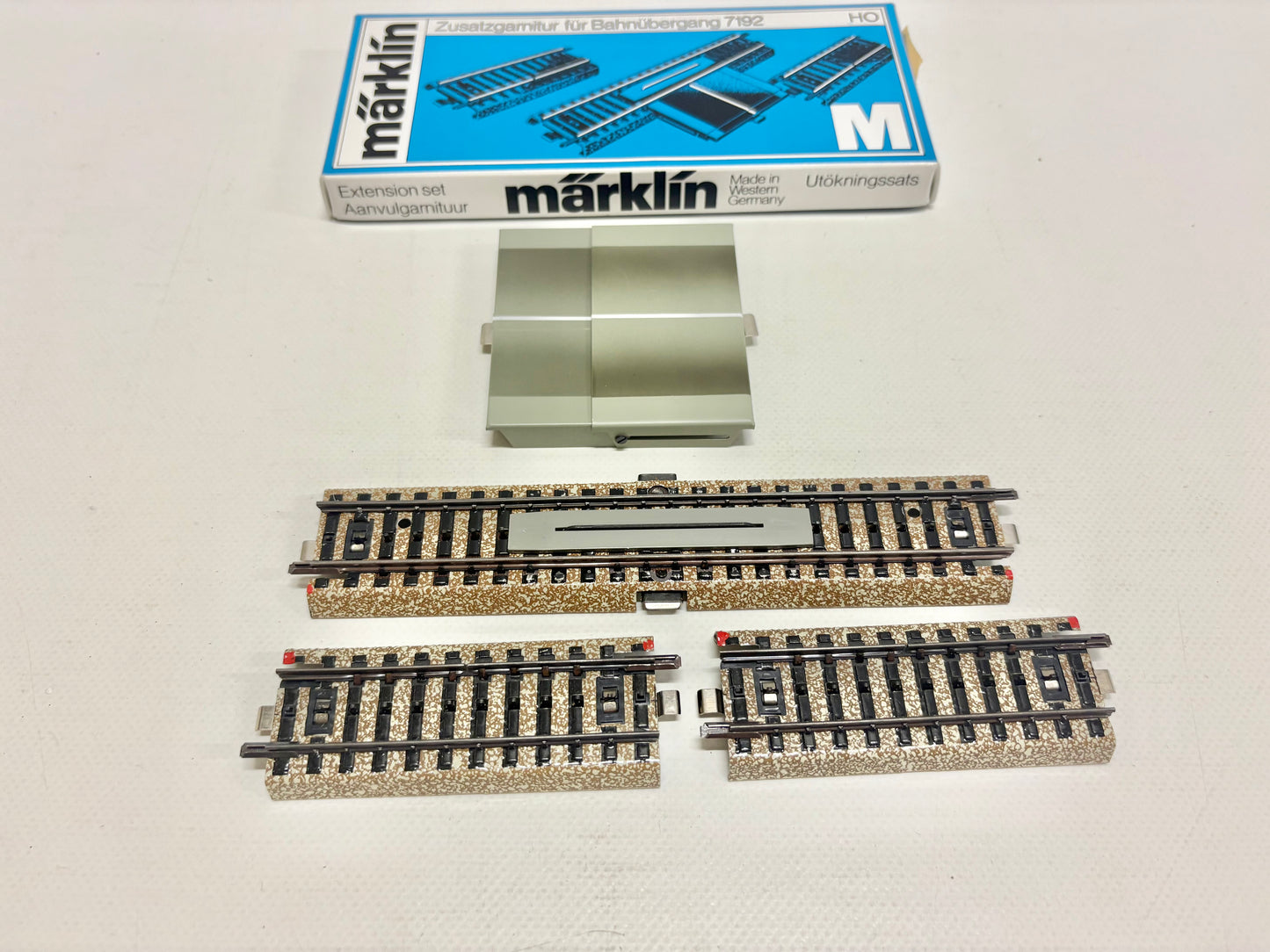 Märklin 7193 M-Gleise Zusatzgarnitur zu Bahnübergang 7193 AC H0