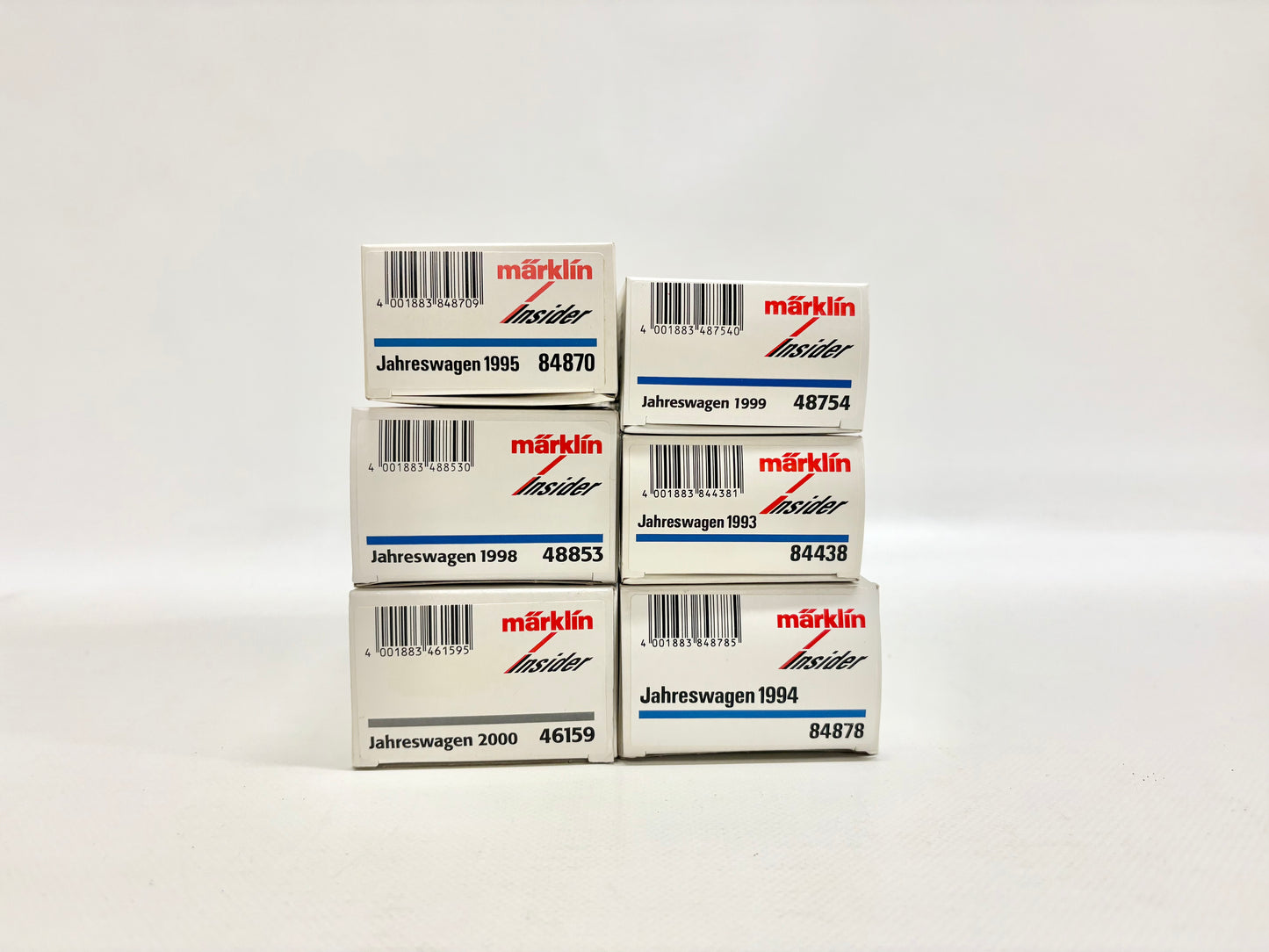 Märklin 84870 48853 46159 84878 84438 48754 Wagen-Set Insider Wagen Konvolut AC H0