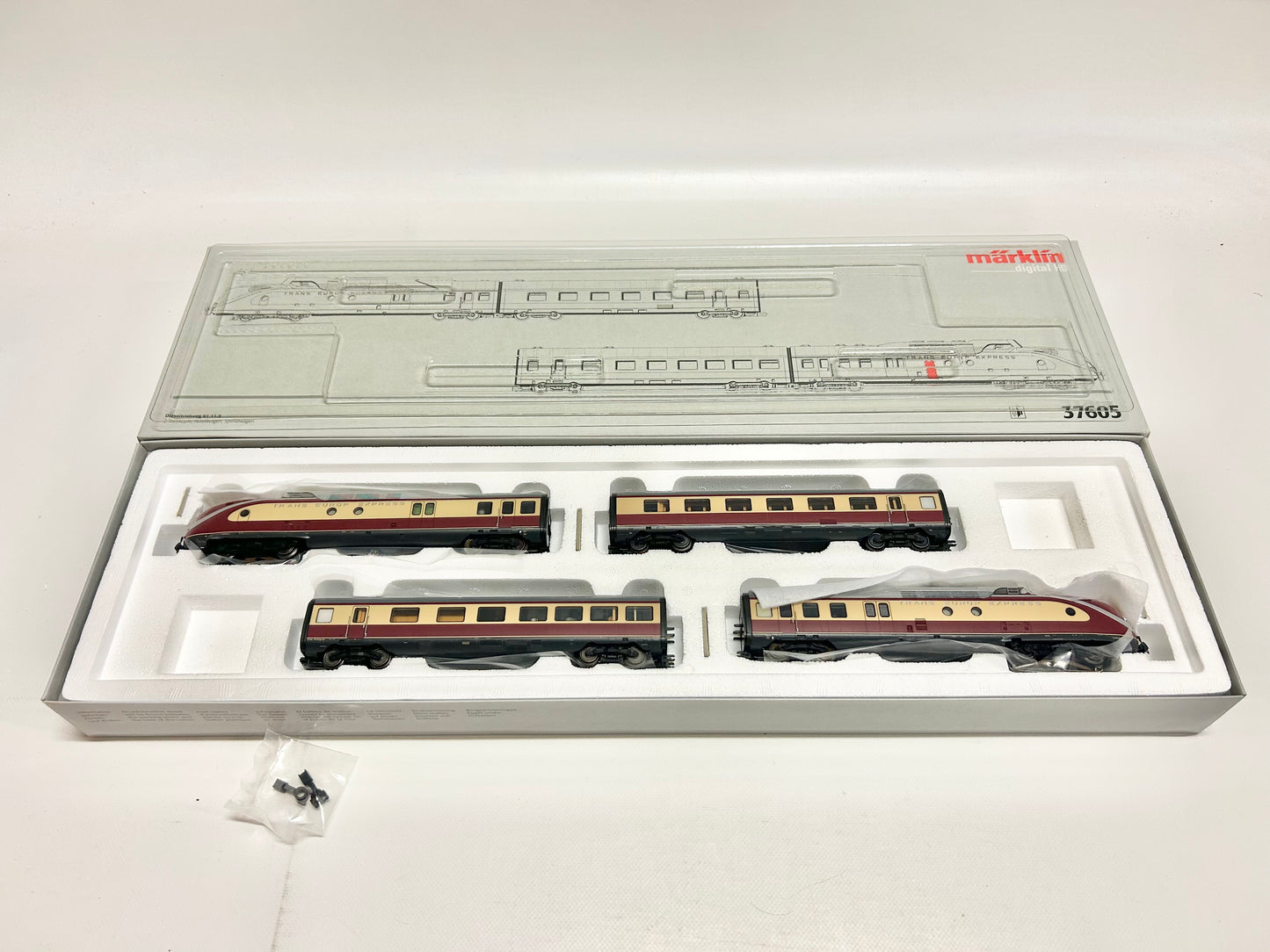 Märklin 37605 Digital + Sound Br 601 TEE Triebwagen H0