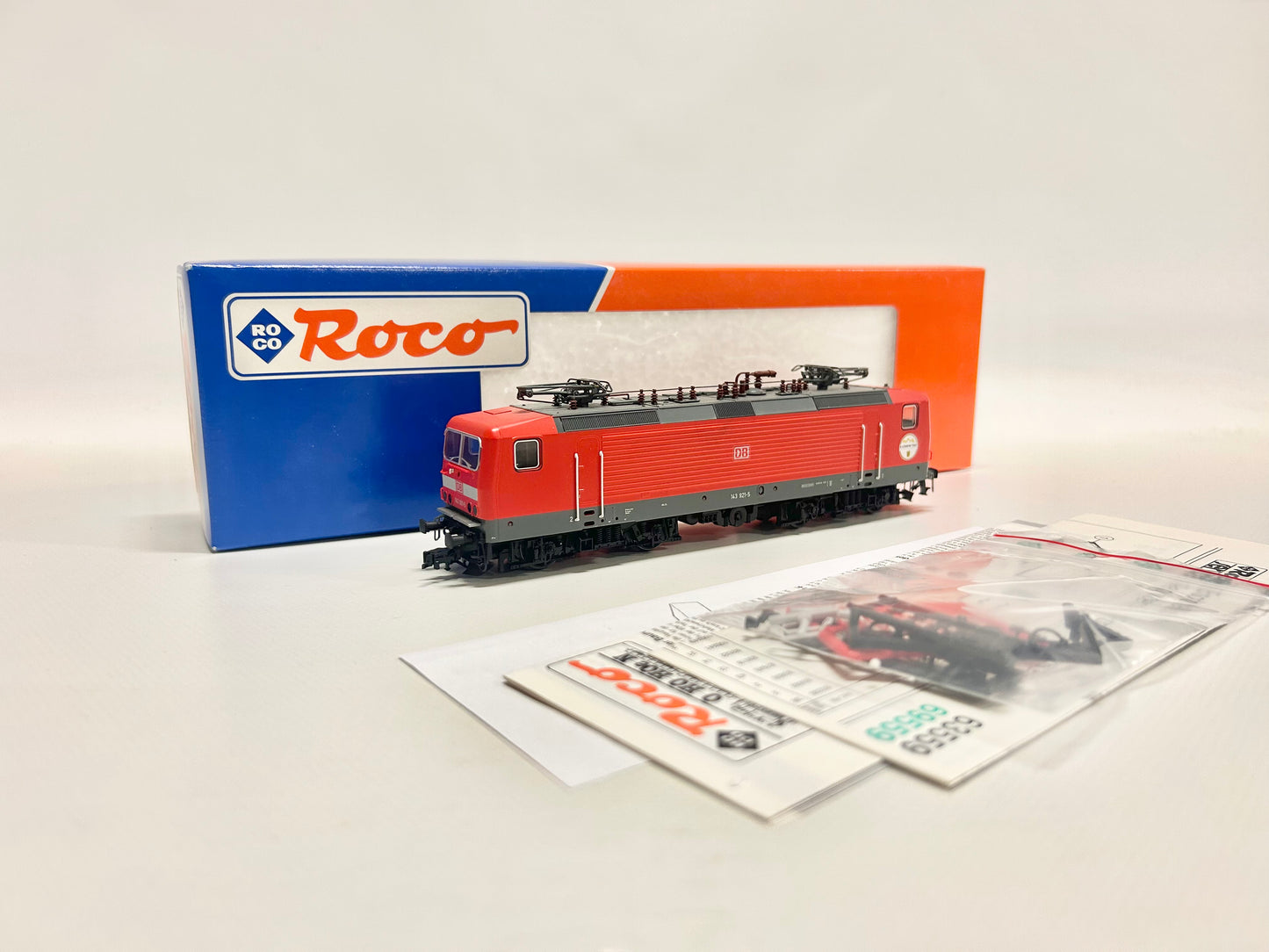 Roco W0029 DSS E-Lok Br 143 921-5 Drei-Löwen-Takt H0 DC