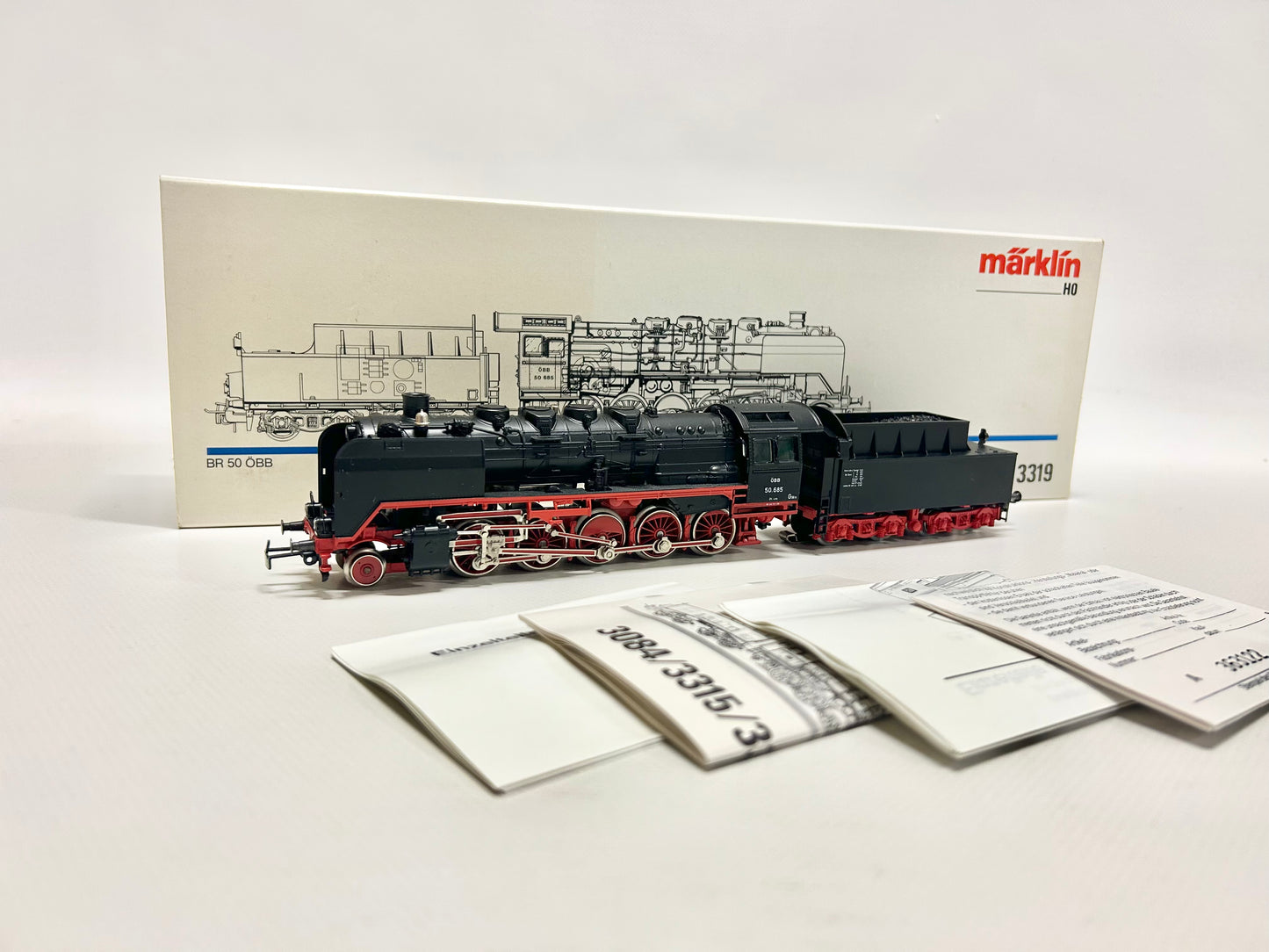 Märklin 3319 Dampflok Br 50 ÖBB, H0, OVP, TOP