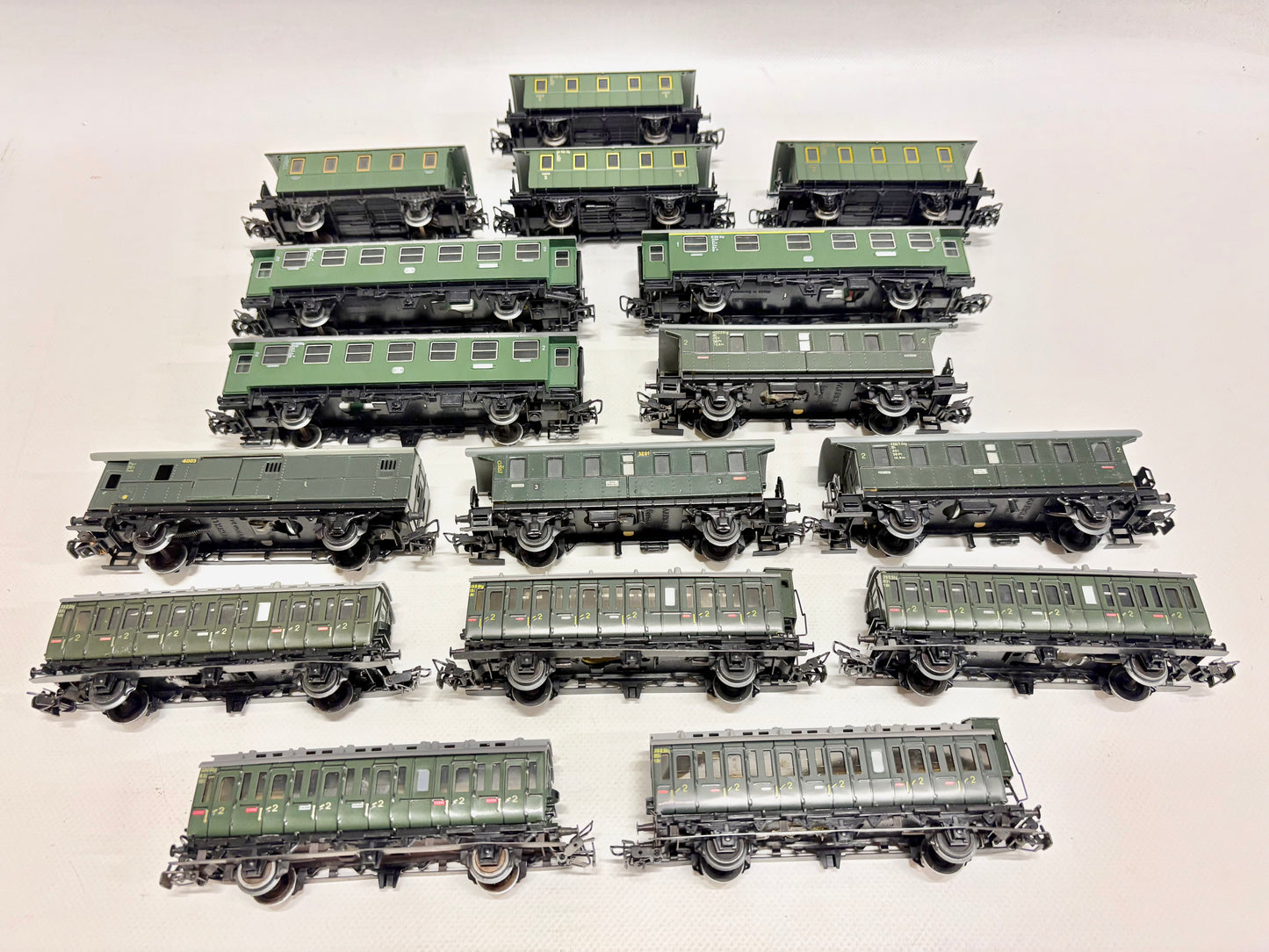 Märklin 16x Personenwagen Konvolut DB AC H0