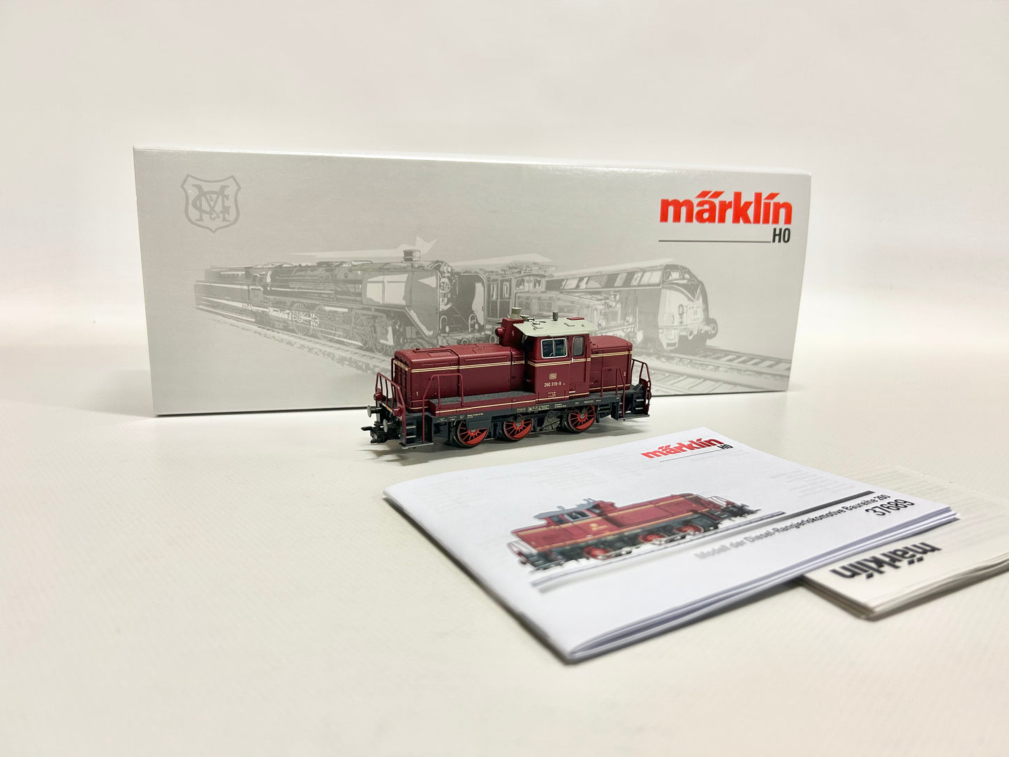Märklin 37689 Mfx+ Digital, Sound, Br 260, Diesellok, H0, OVP, TOP