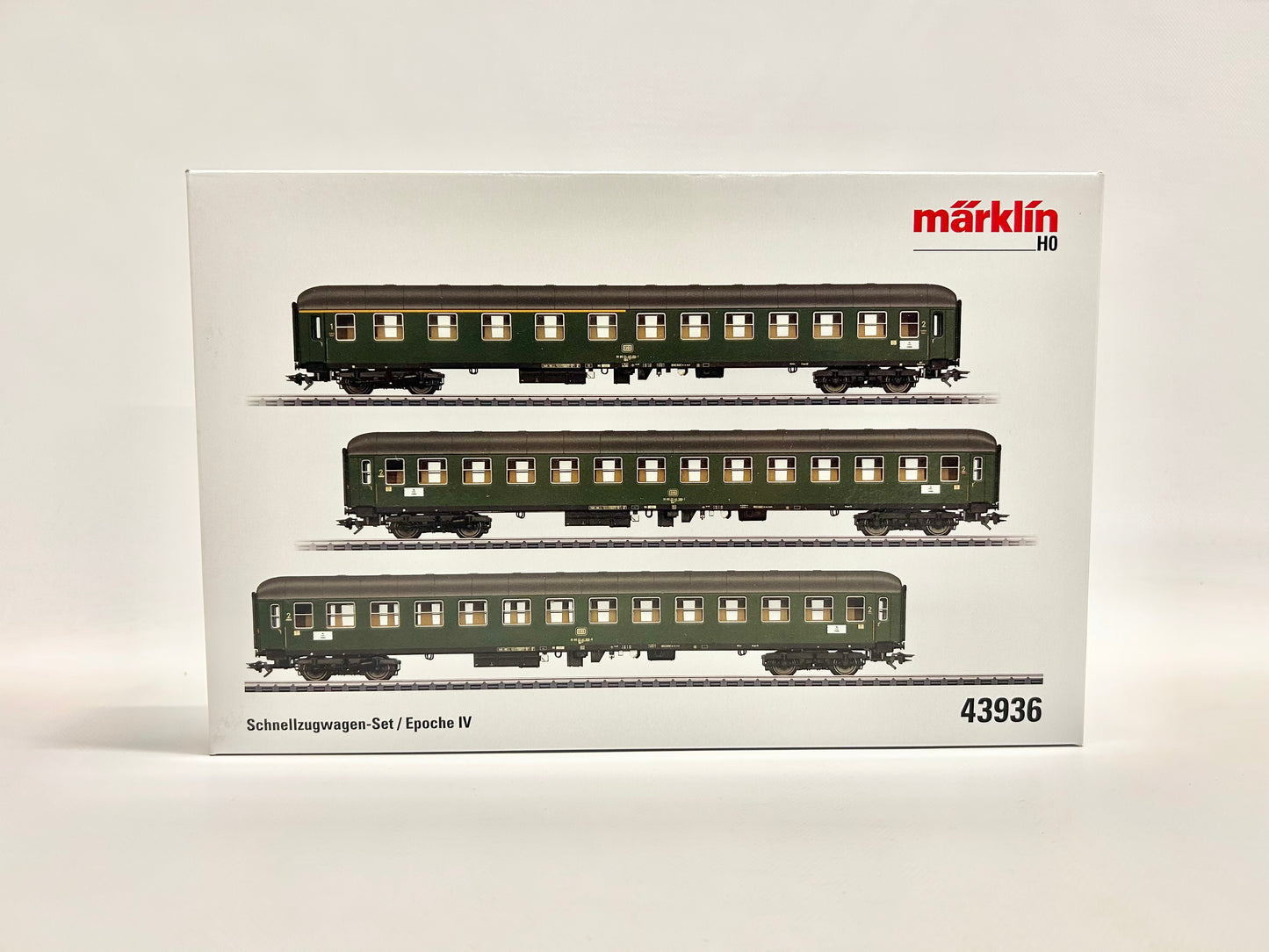 Märklin 43936 Schnellzugwagen-Set, H0, OVP, TOP