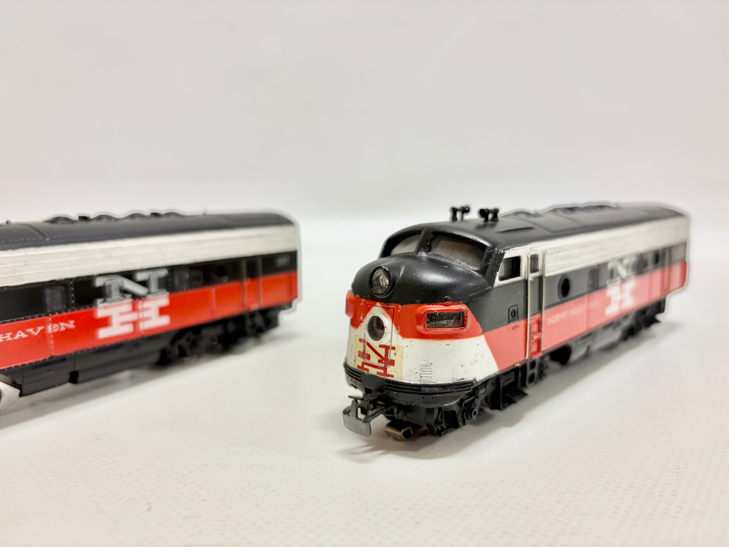 Märklin 3062 + 4062 Diesellok F7 New Heaven a+B-Unit USA AC H0