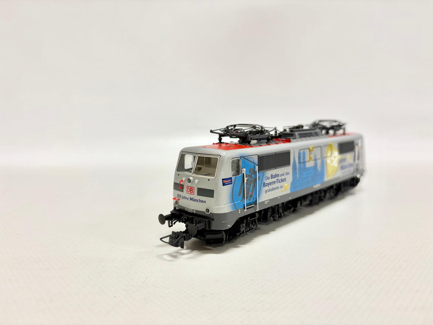 Roco 69695 DSS E-Lok Br 111 027-9 "850 Jahre München" DB AC H0