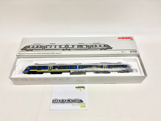 Märklin 37734 Mfx Digital + Sound Dieseltriebwagen Nord-Bahn H0