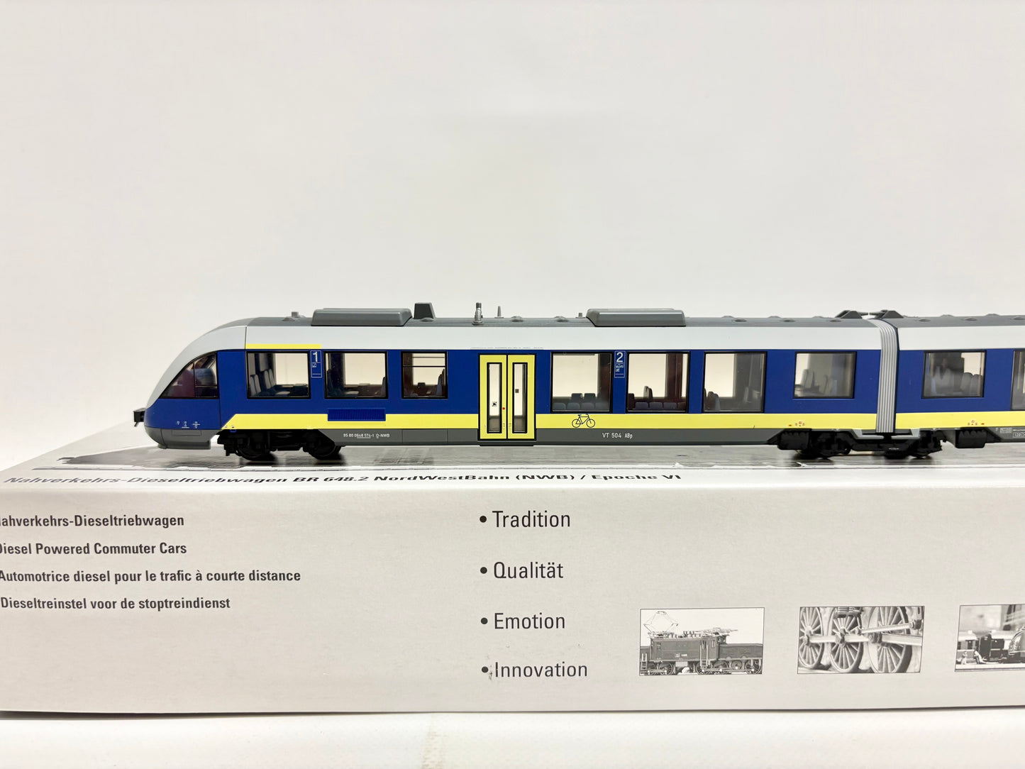 Märklin 37734 Mfx Digital + Sound Dieseltriebwagen Nord-Bahn H0
