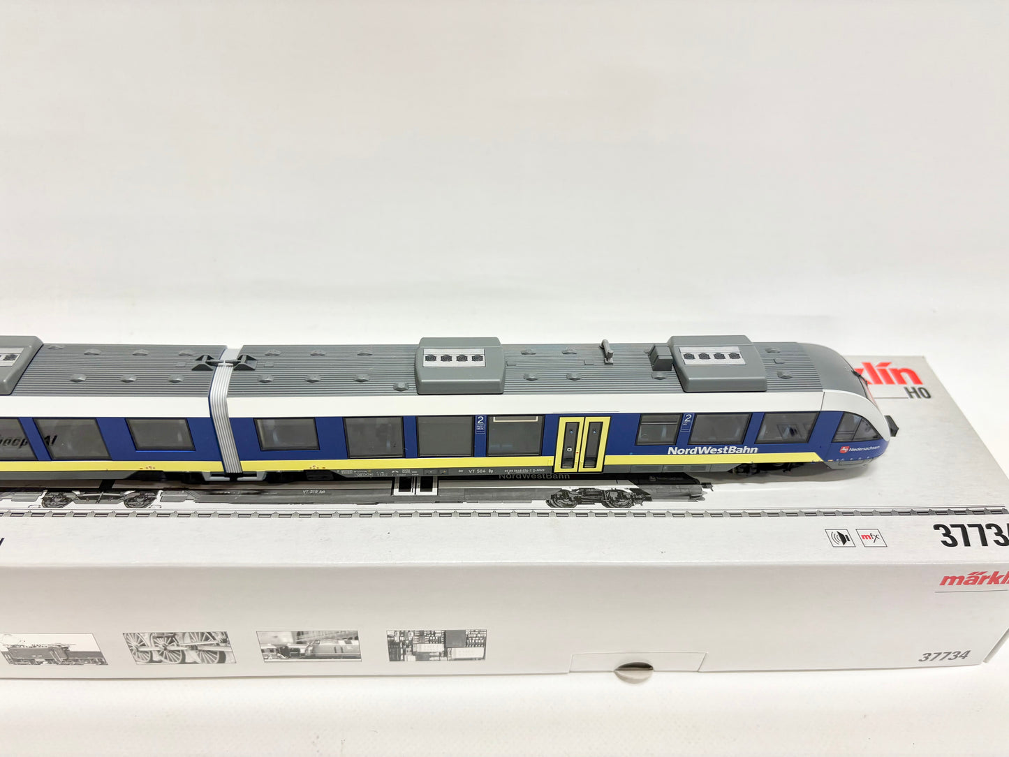 Märklin 37734 Mfx Digital + Sound Dieseltriebwagen Nord-Bahn H0