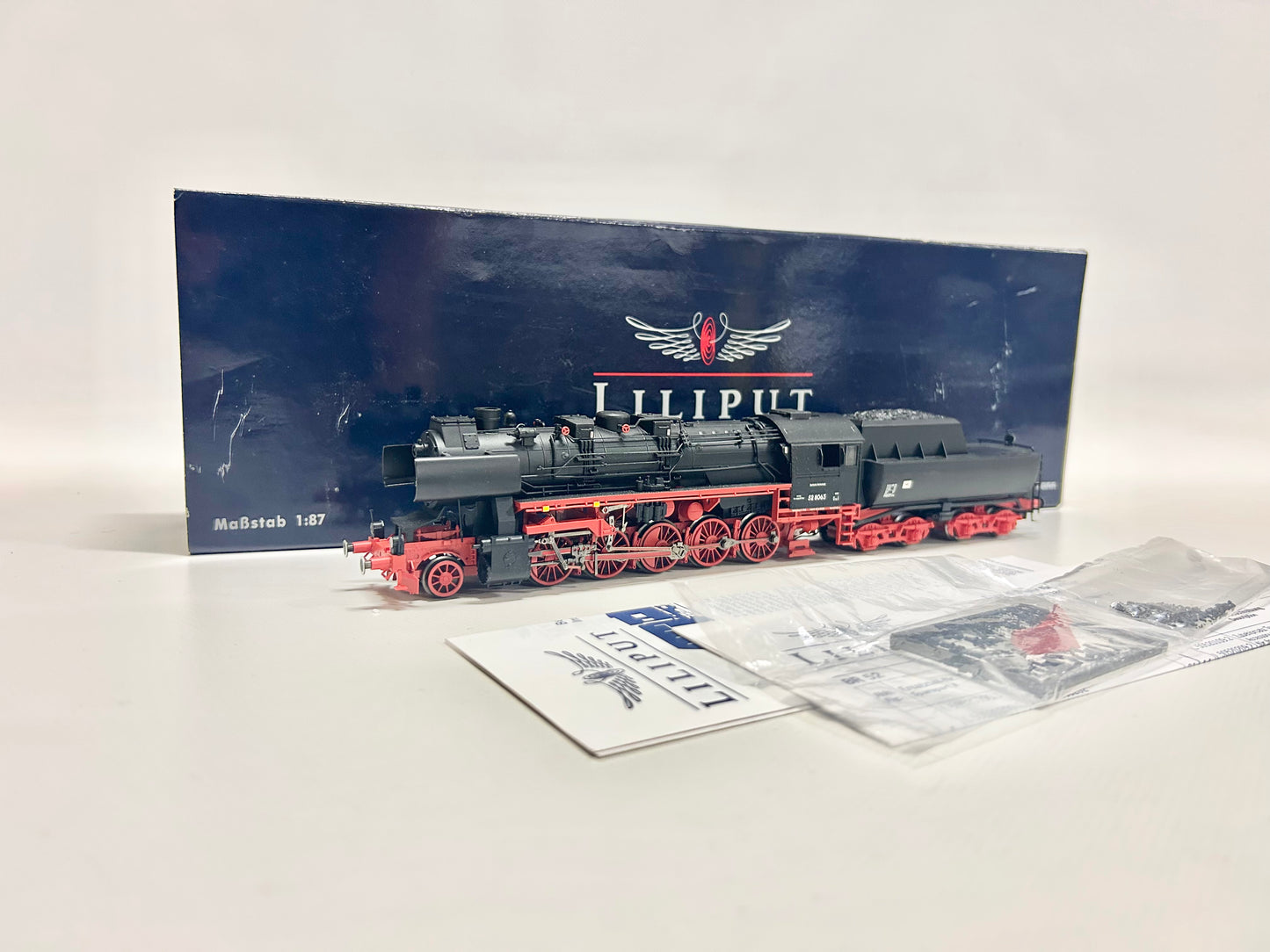 Liliput L105212 DSS Dampflok Br 52.8063 Reko-Kessel DR DC H0