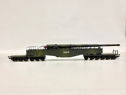 Lima Eisenbahngeschütz K5 "Leopold" Deutsche Wehrmacht H0