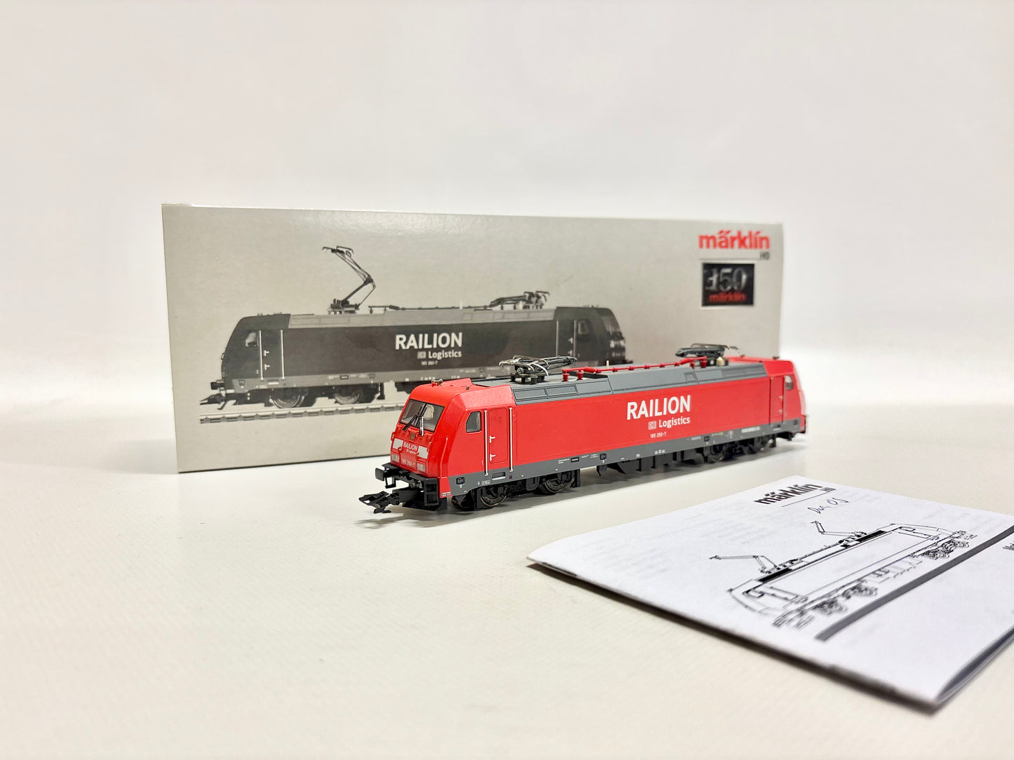 Märklin 36600 Digital E-Lok Br 185 260-7 DB Logistics RAILION AC H0