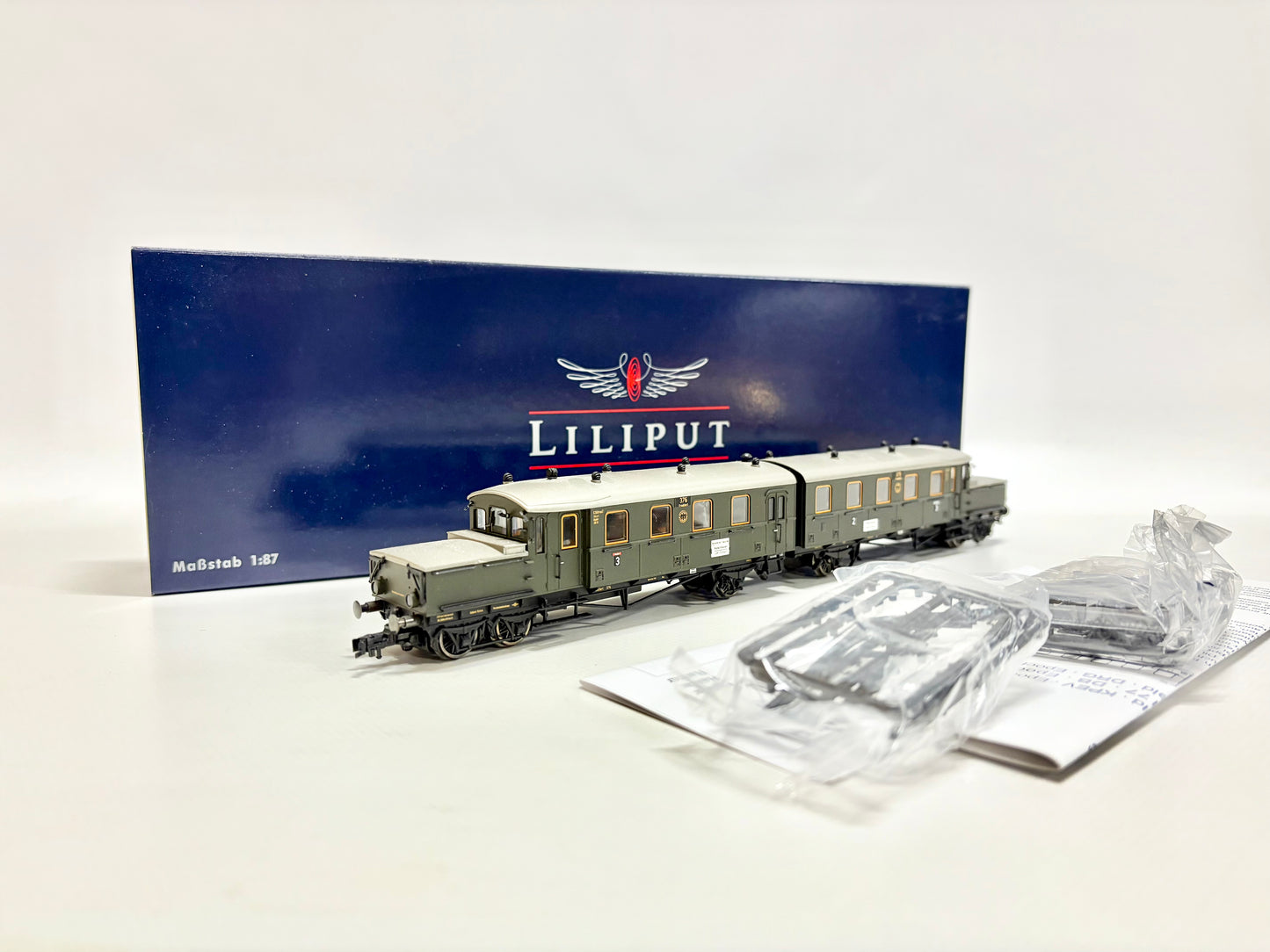 Liliput L112703 DSS Akku-Triebwagen Wittfeld Br 375/376 DRG DC H0