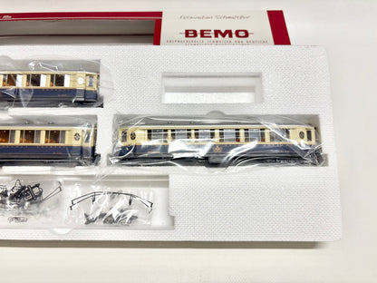 Bemo 7272 120 Wagen-Set Salonwagen "Alpine Classic Pullman Express" RhB H0m